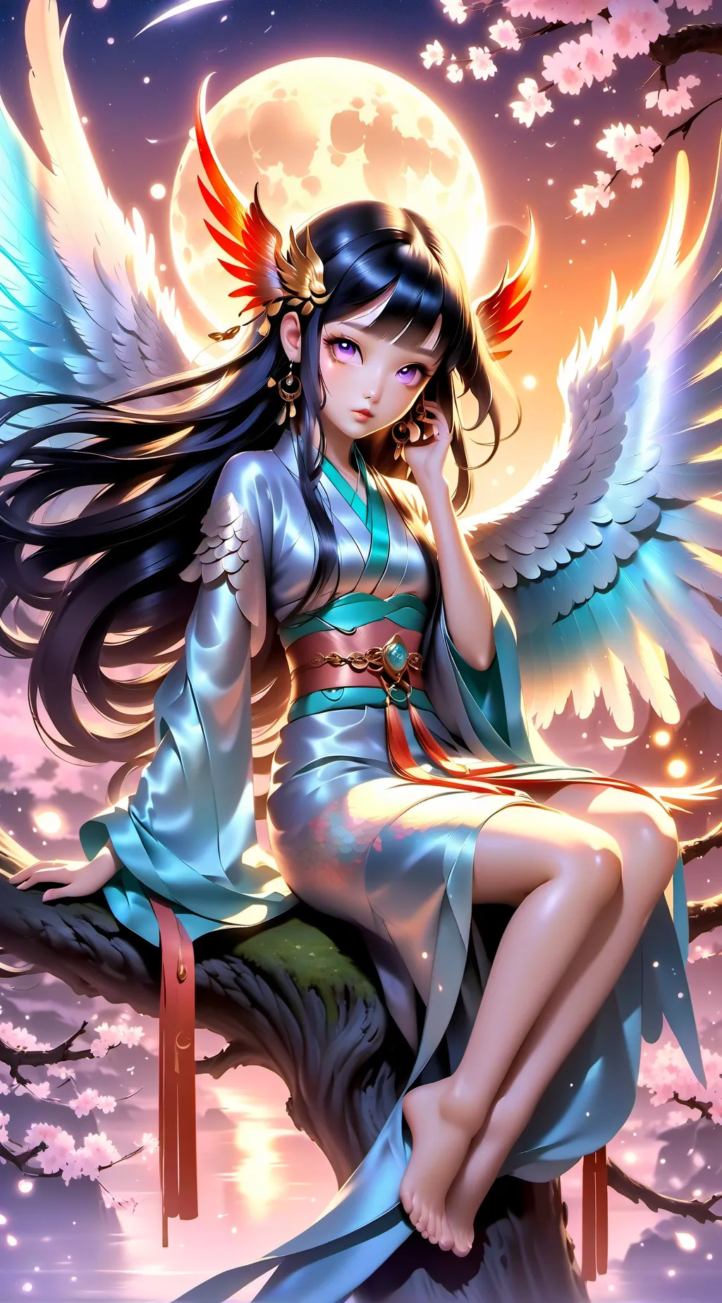 ai character: {~•NaNa•~} background