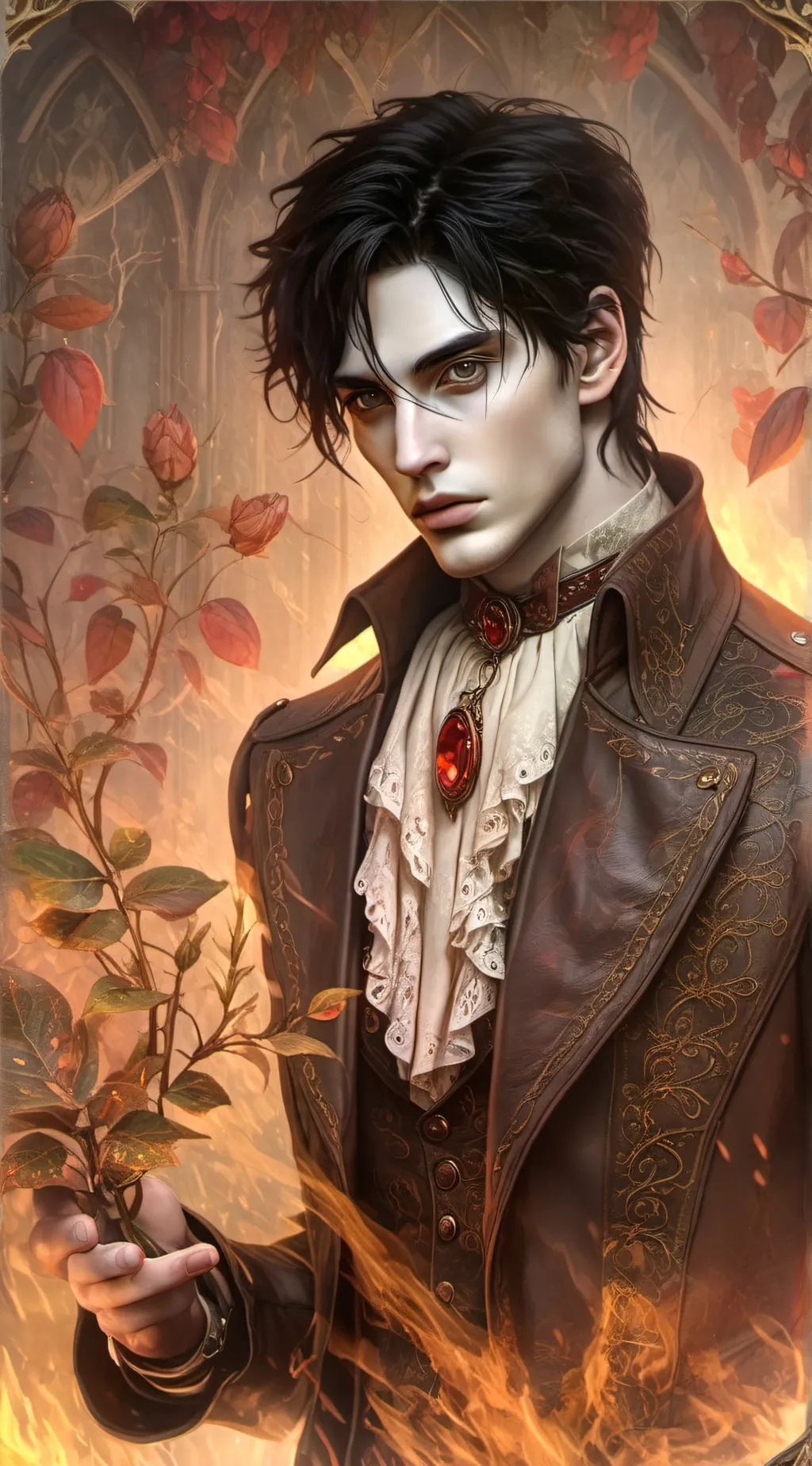 ai character: Simon  background