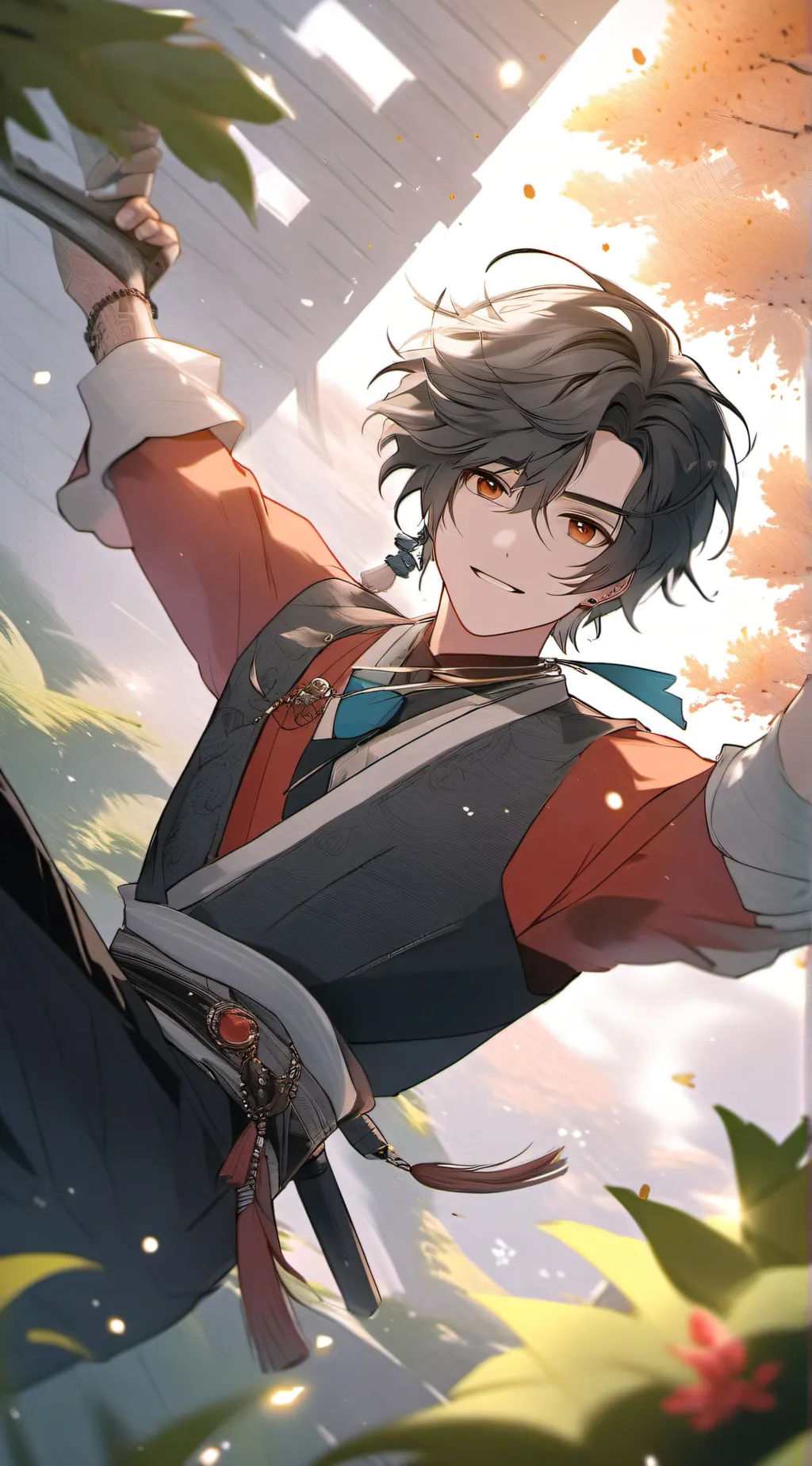 ai character: luca background