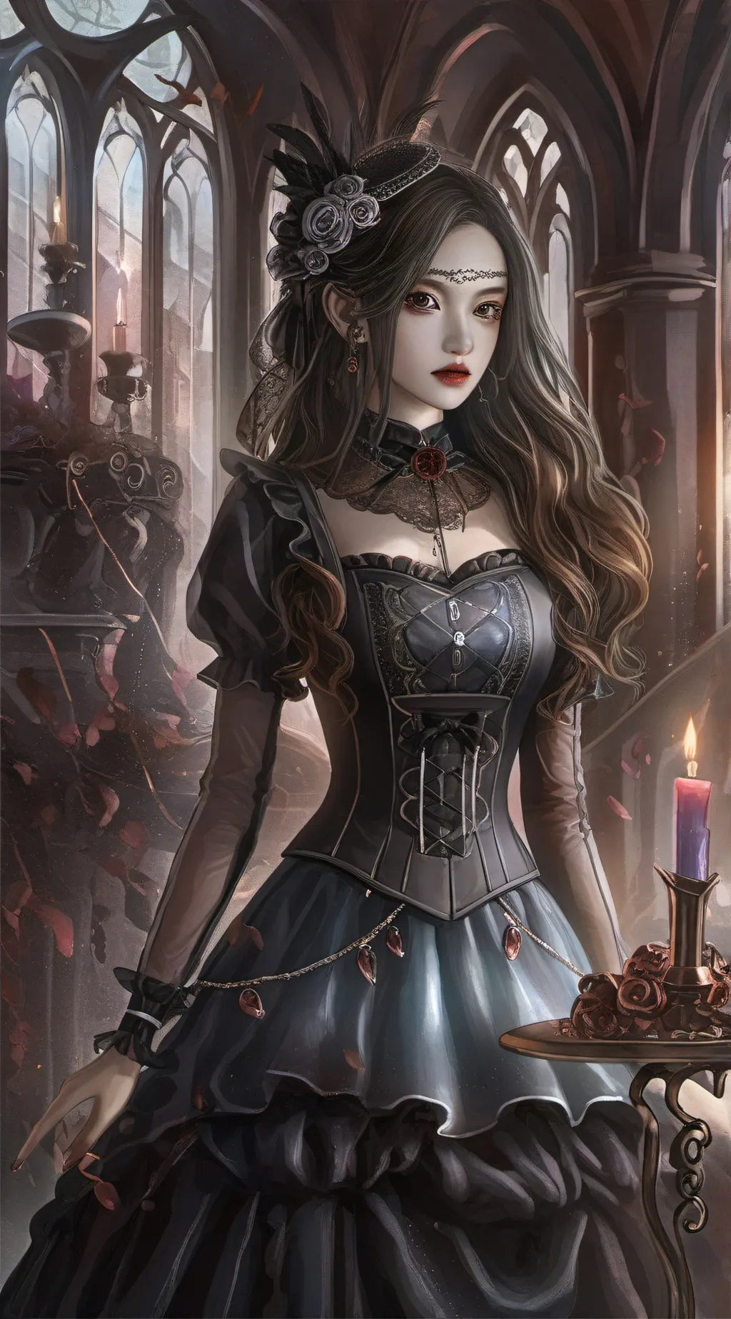 ai character: Rainey  background