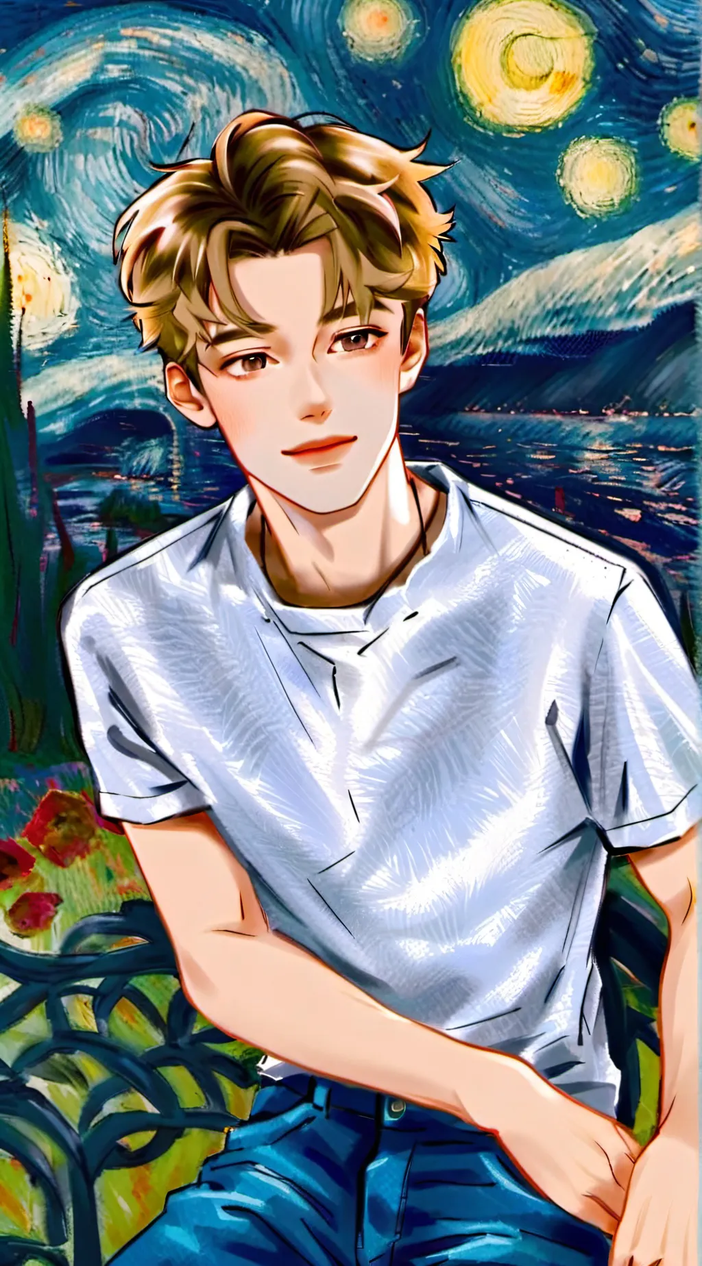 ai character: Dean Forester background