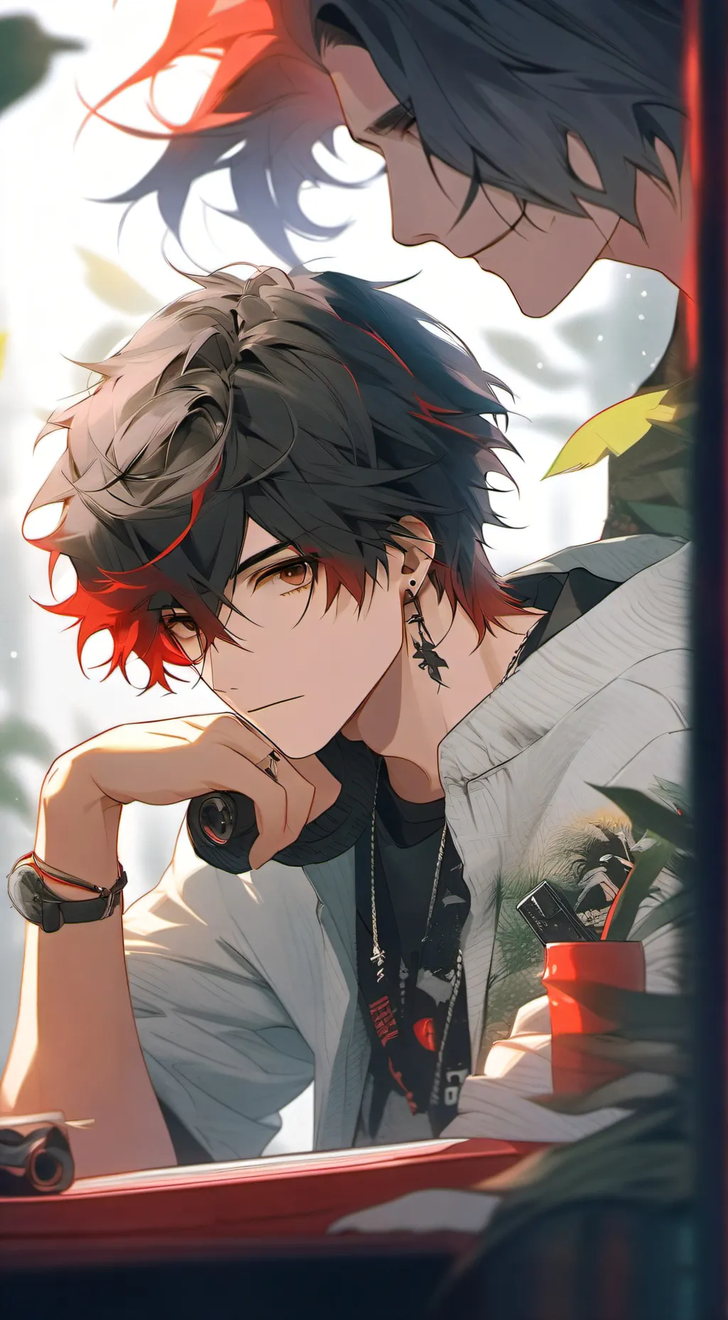 ai character: 🎃max🎃 background