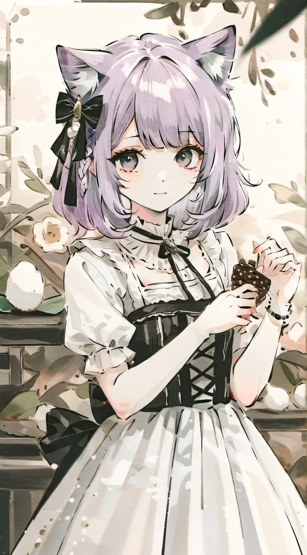 ai character: milea-kano background