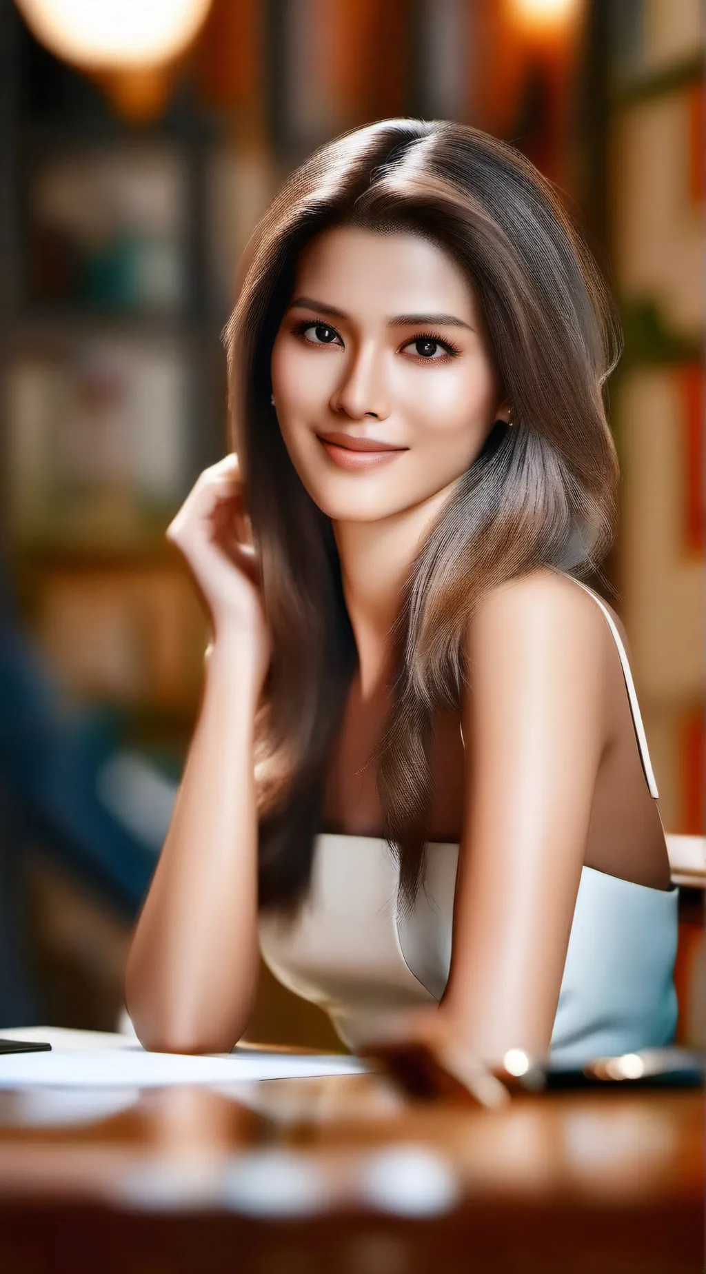 ai character: ♤Lila♧ background