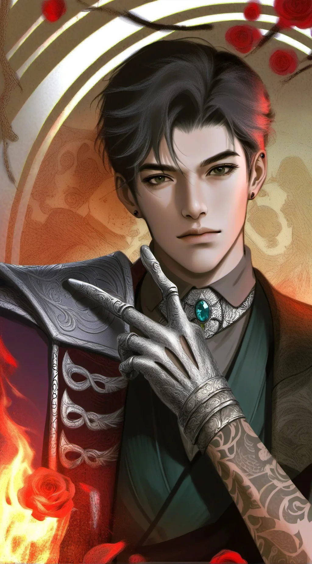 ai character: Vein background