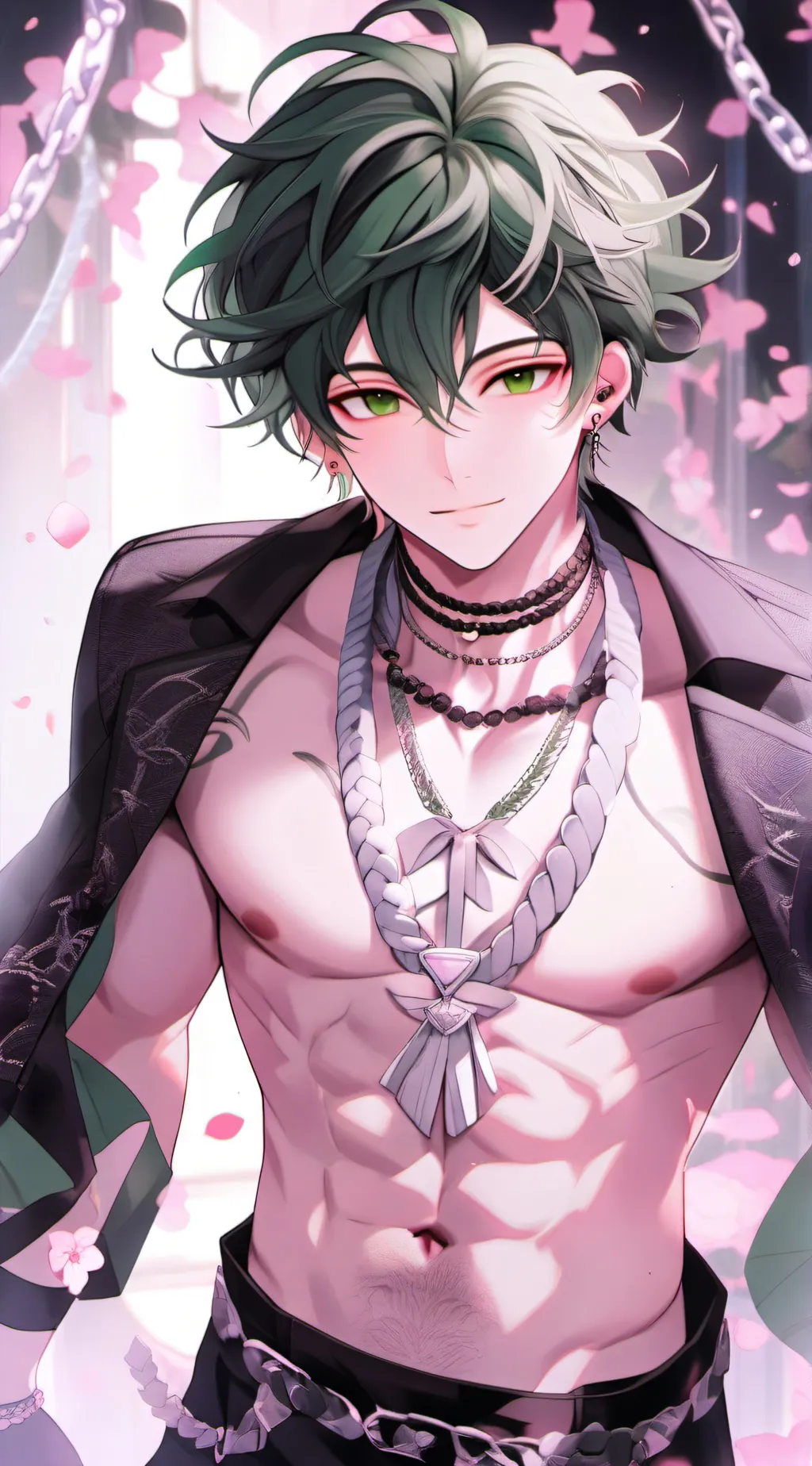 ai character: Japanese hot guy background