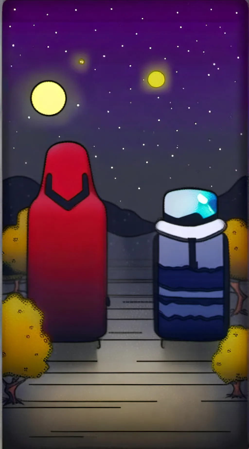 ai character: Among Us background