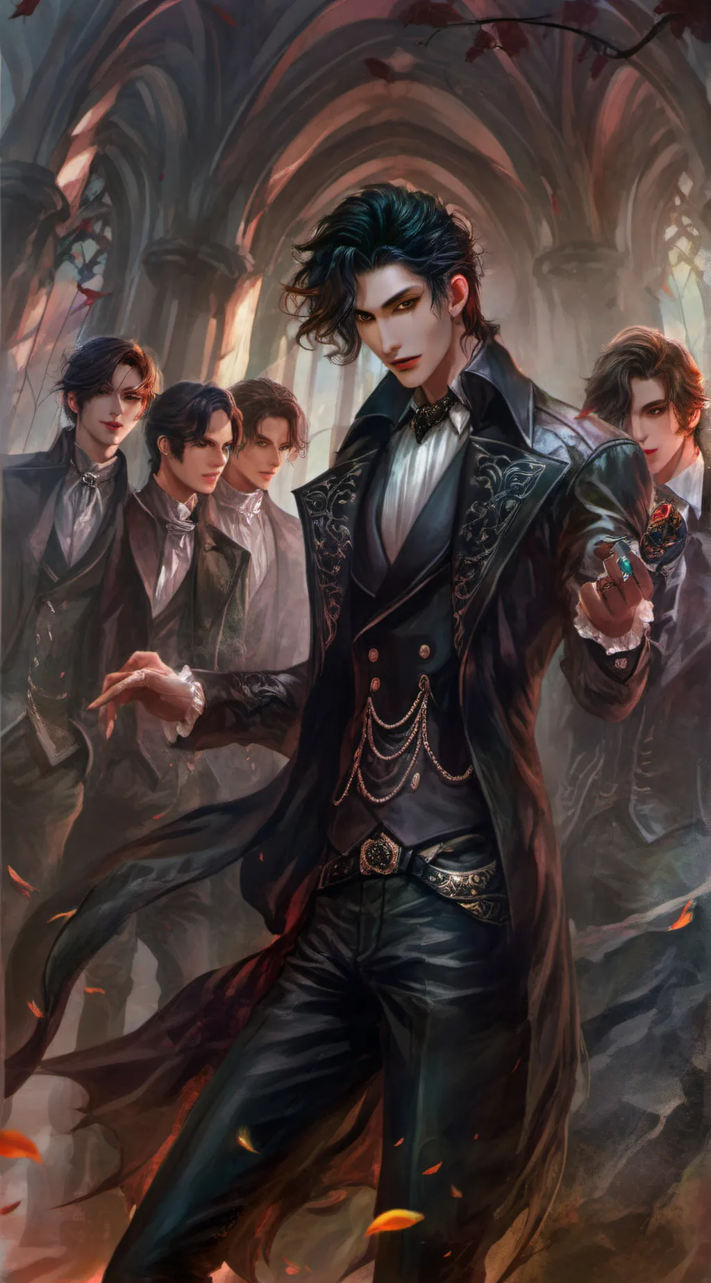 ai character: 𝕊𝕂ℤ ♡ background