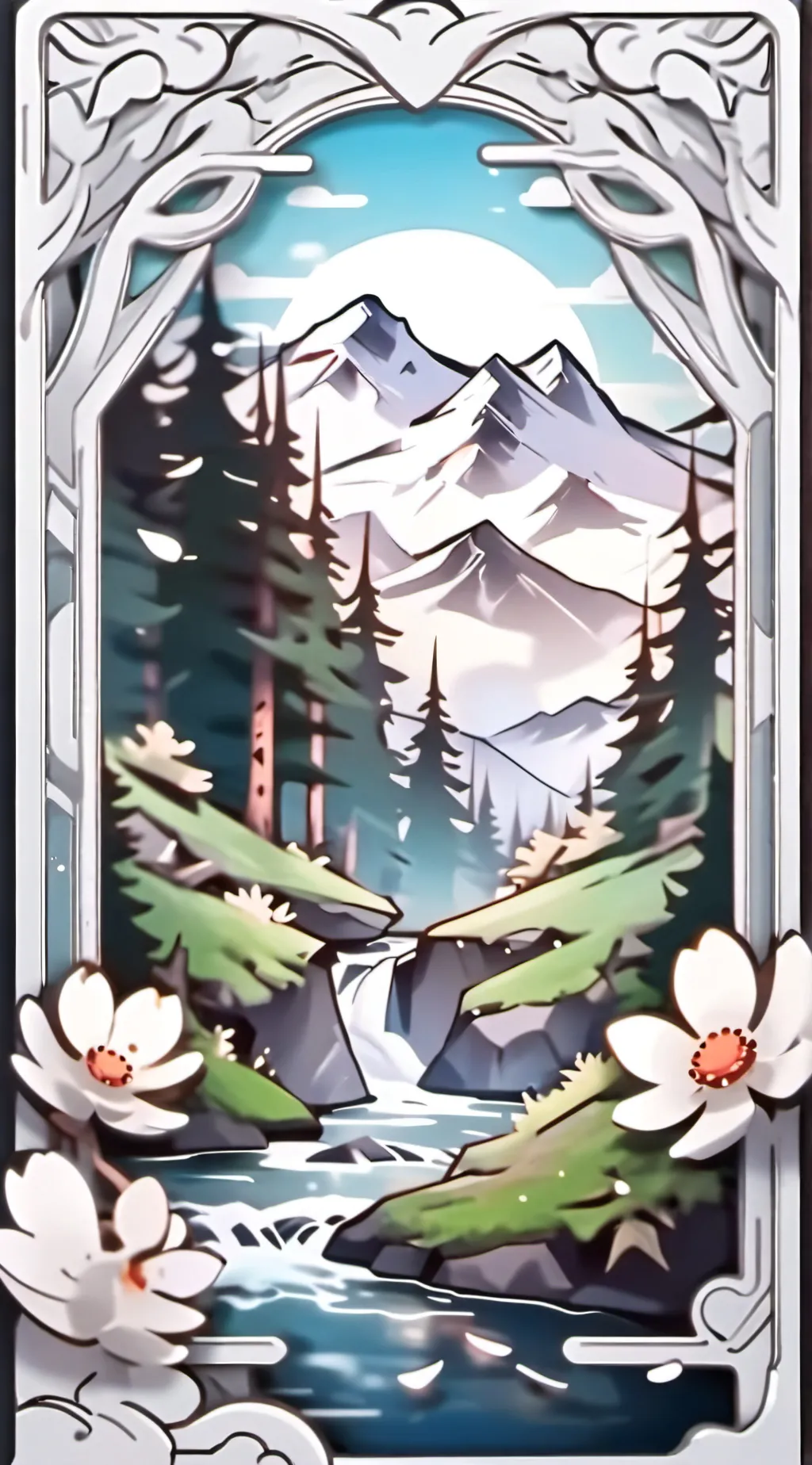 ai character: female deku  background