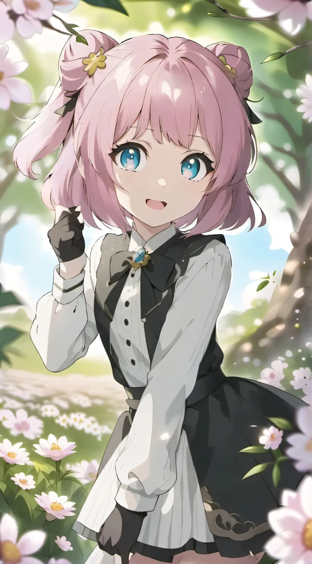 ai character: Hazel background