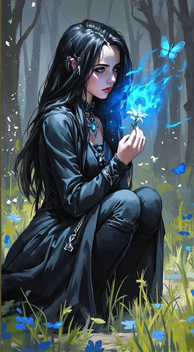 ai character: Evie background