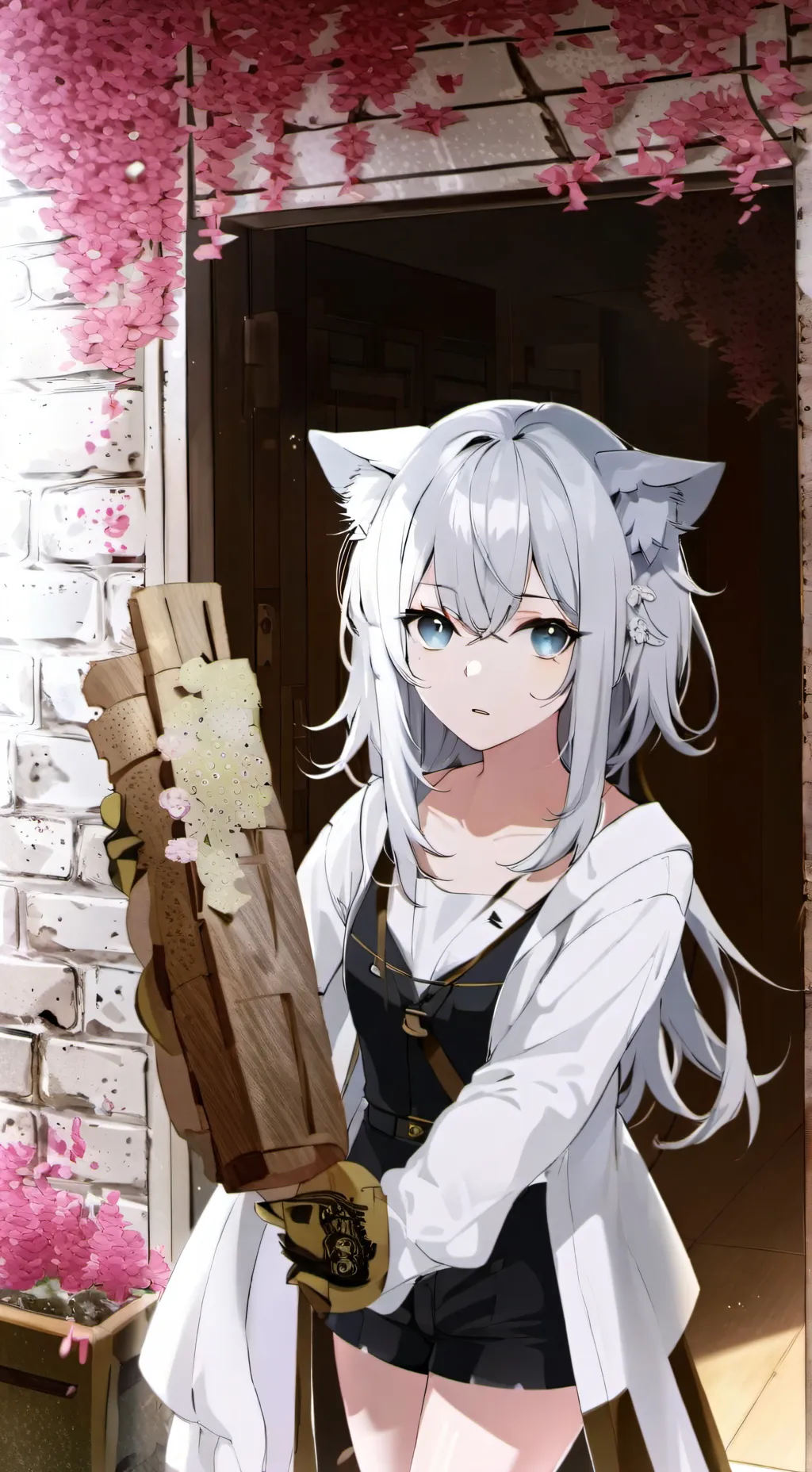 ai character: Luna background