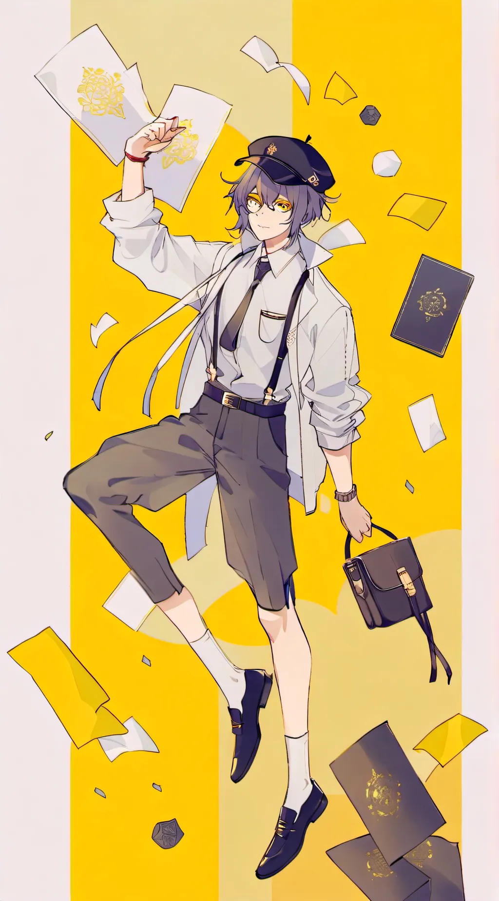 ai character: Max background