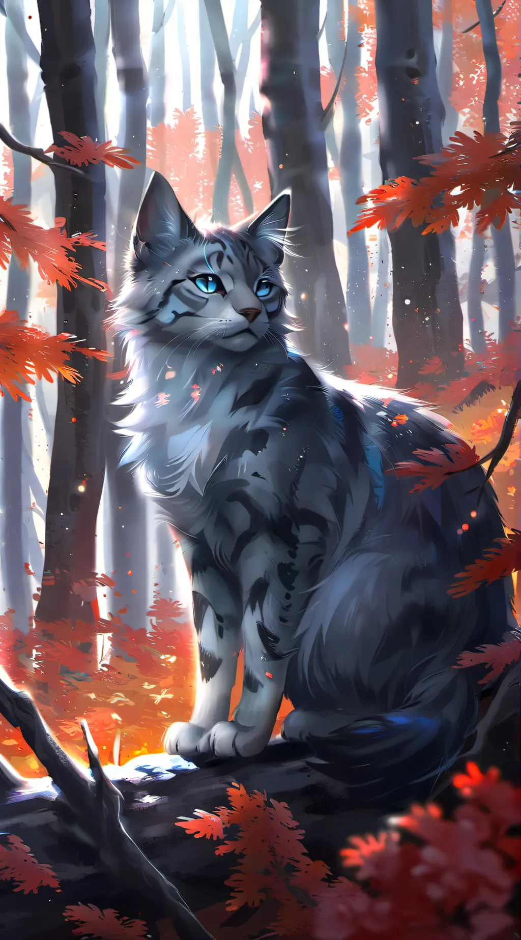 ai character: Rainfeather background