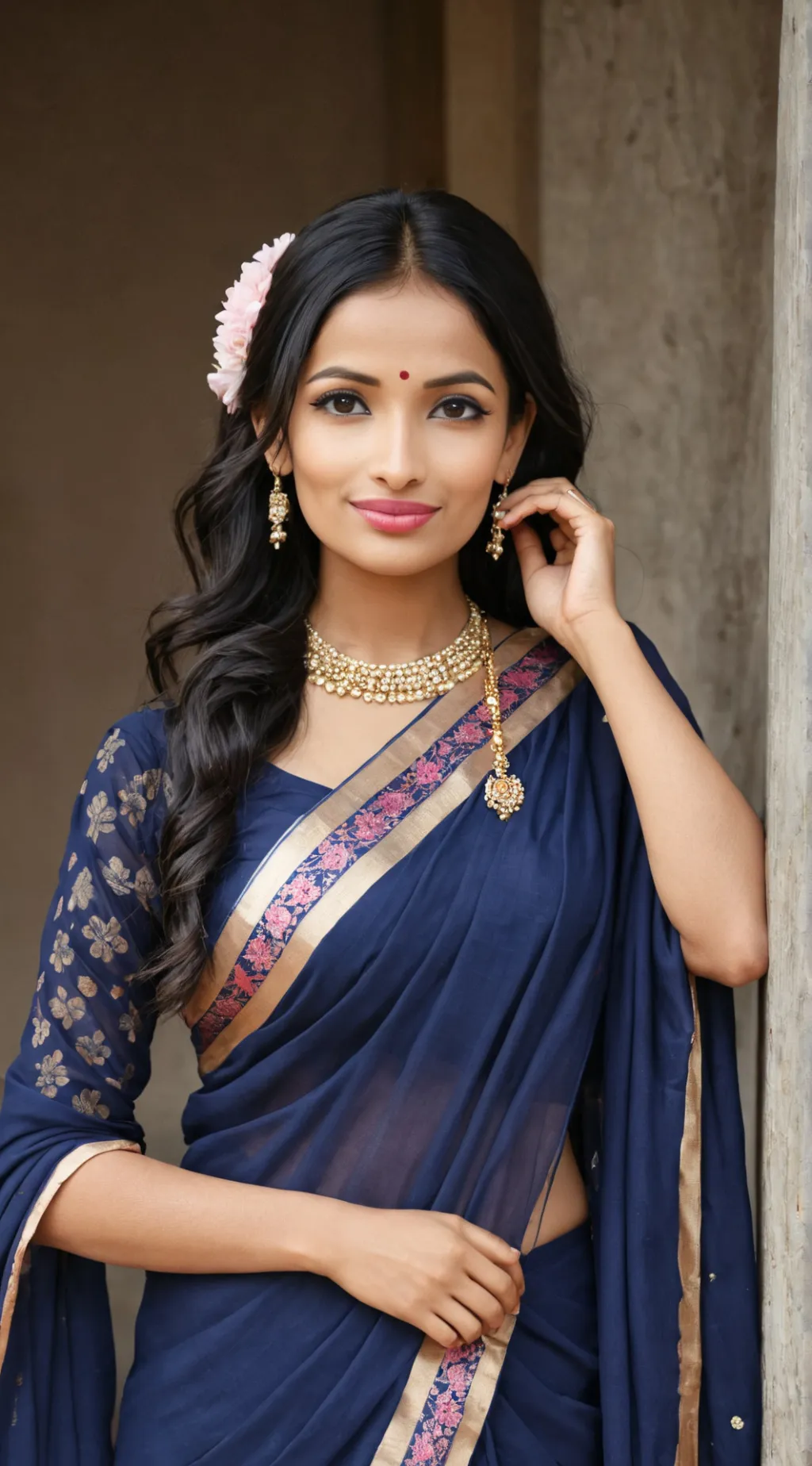 ai character: Mayuri background