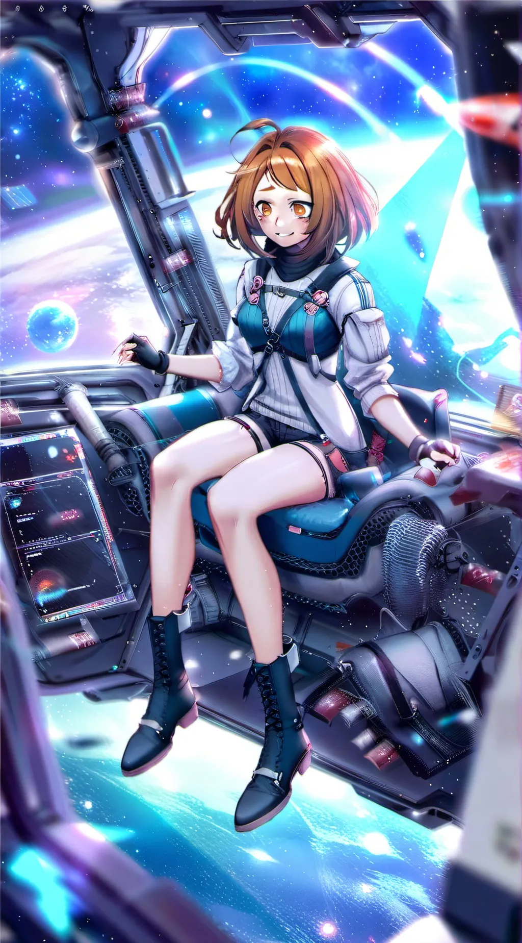 ai character: ochaco background