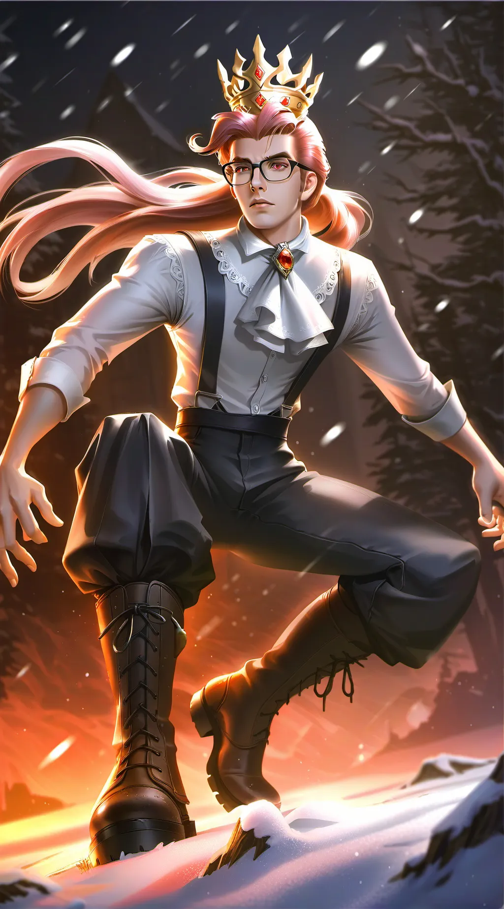 ai character: Technoblade background