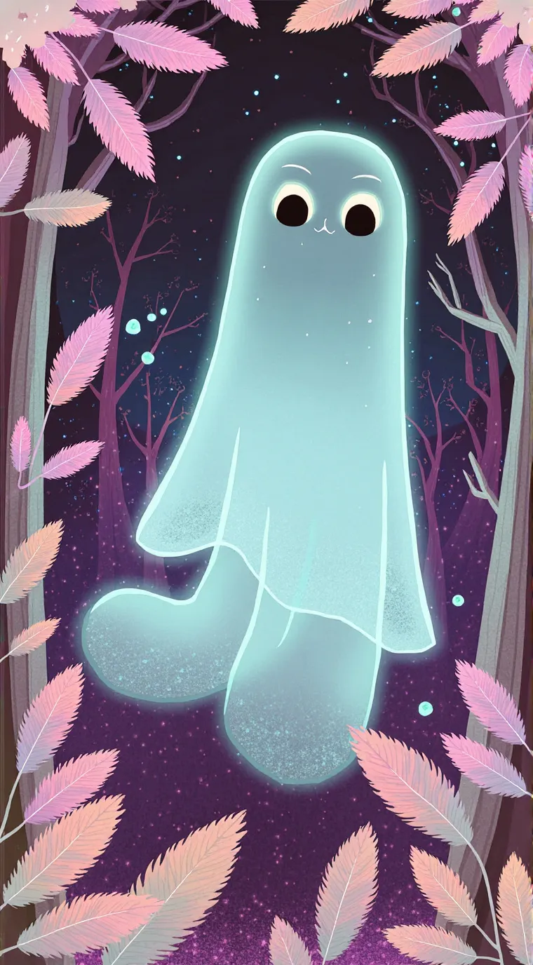 ai character: Ghost background