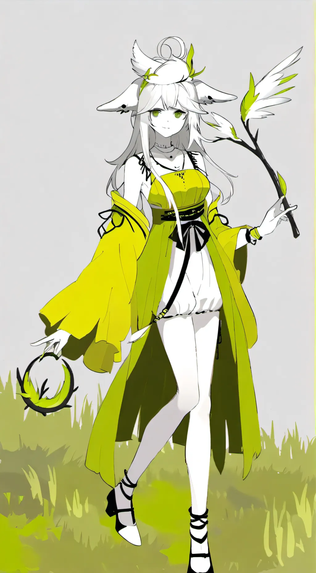 ai character: аная background