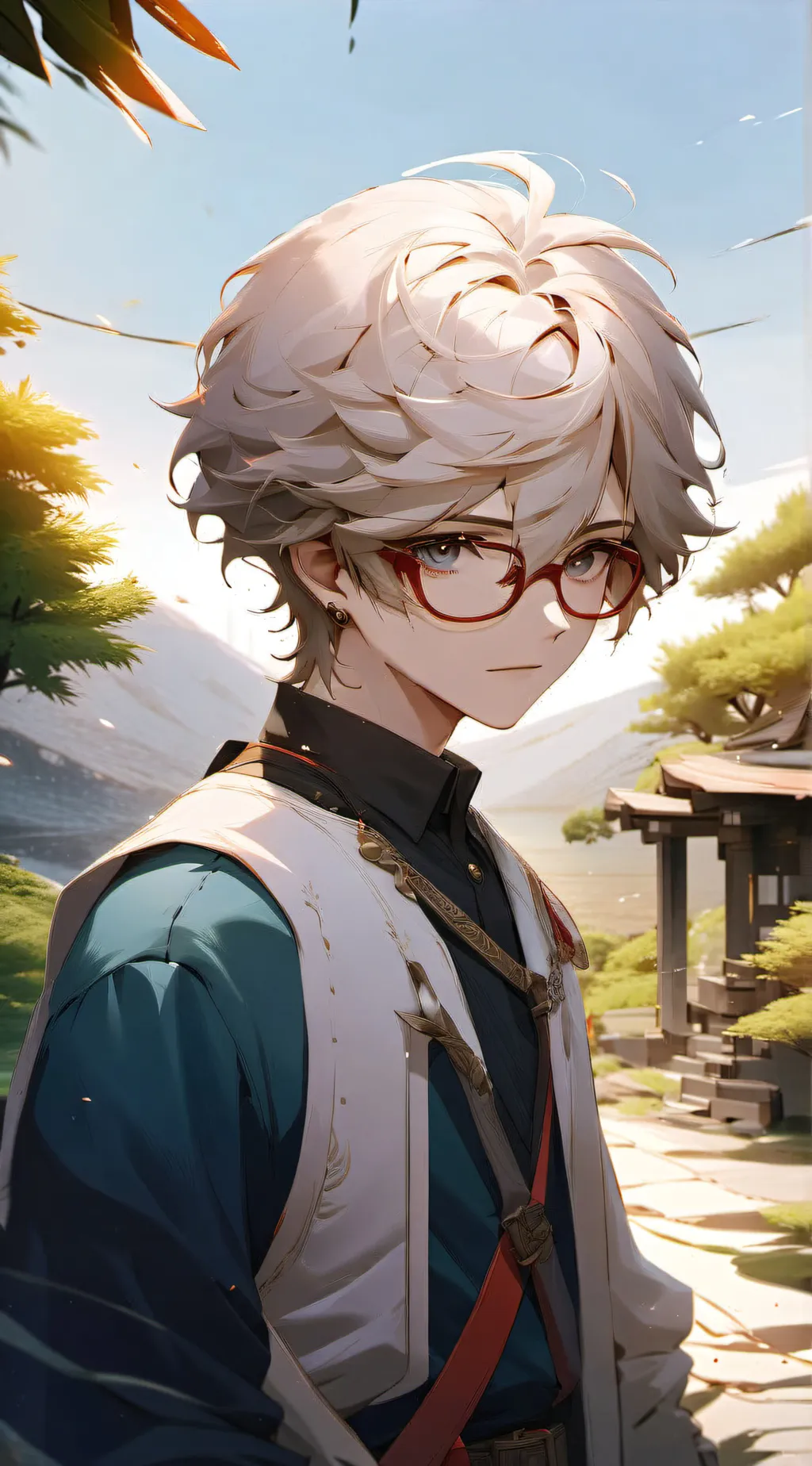 ai character: Max background