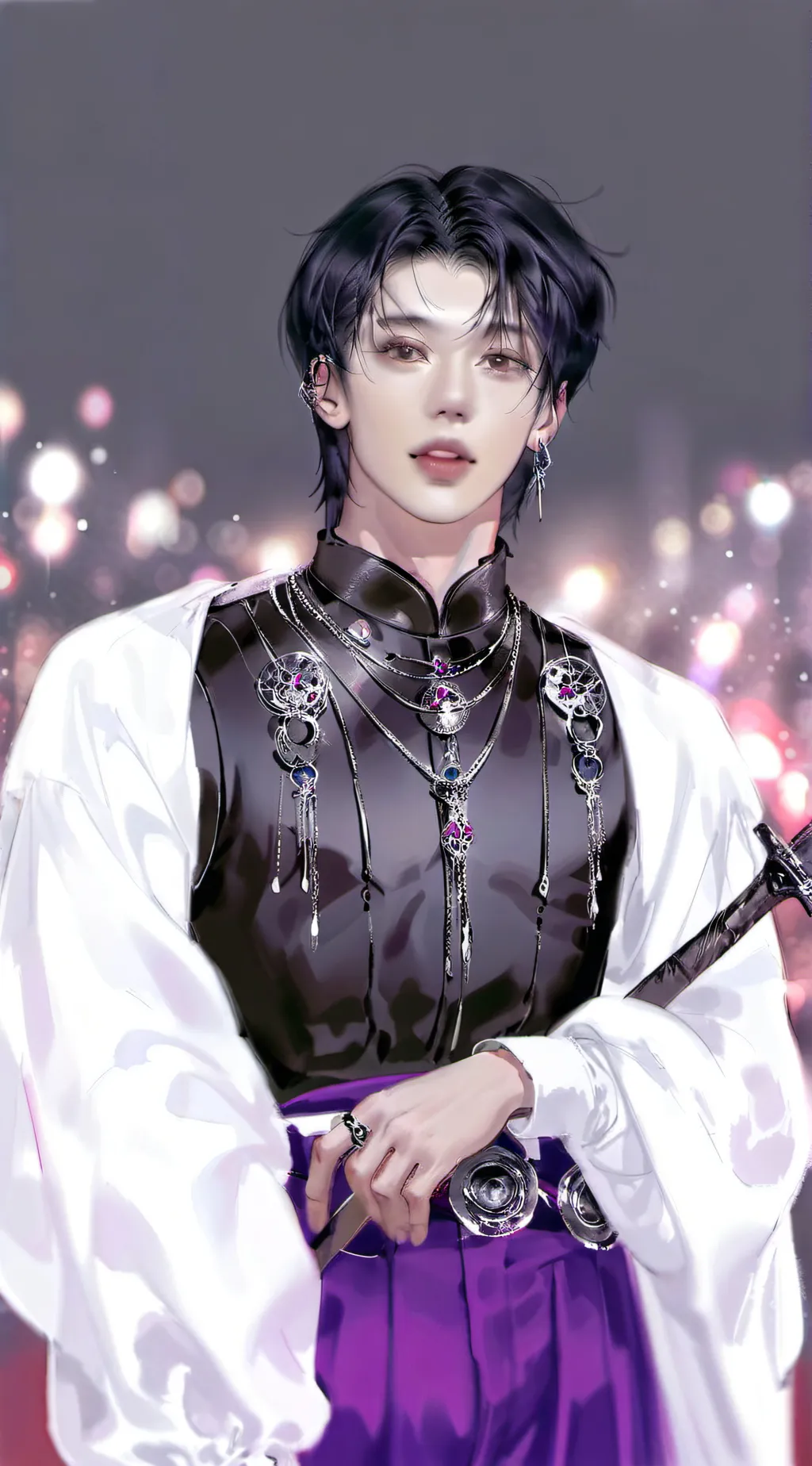 ai character: Skz live  background