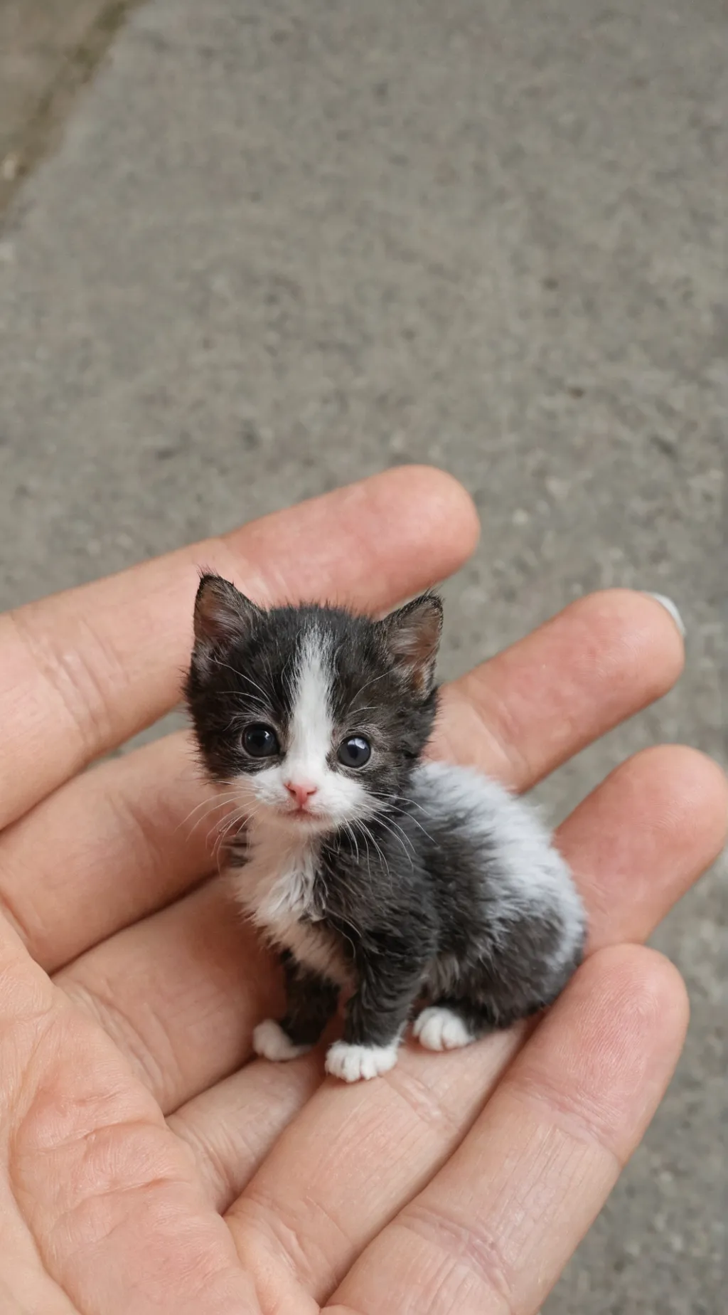 ai character: mini tiny background