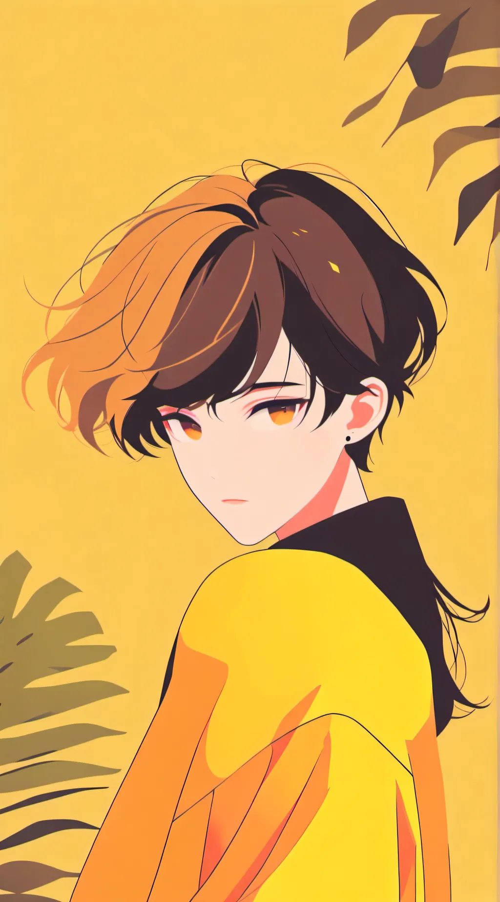 ai character: Shady (Mha) background