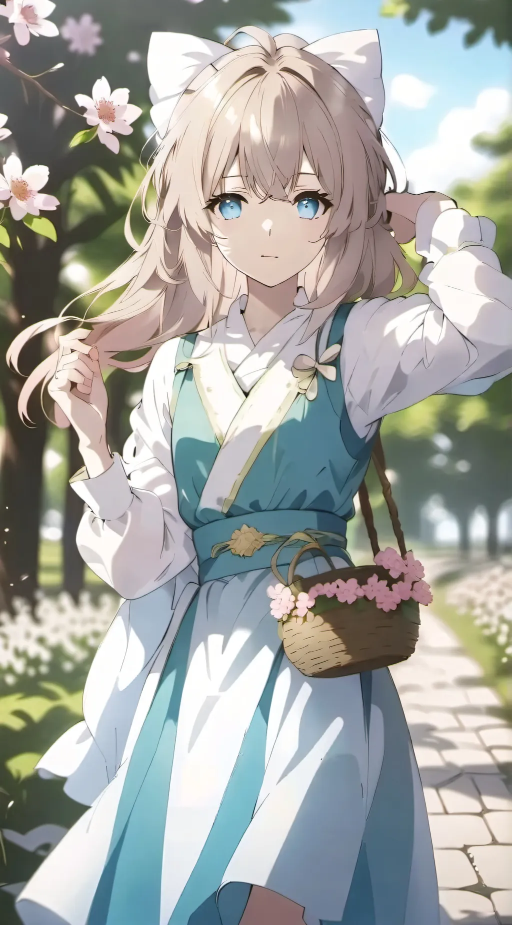 ai character: Luna background