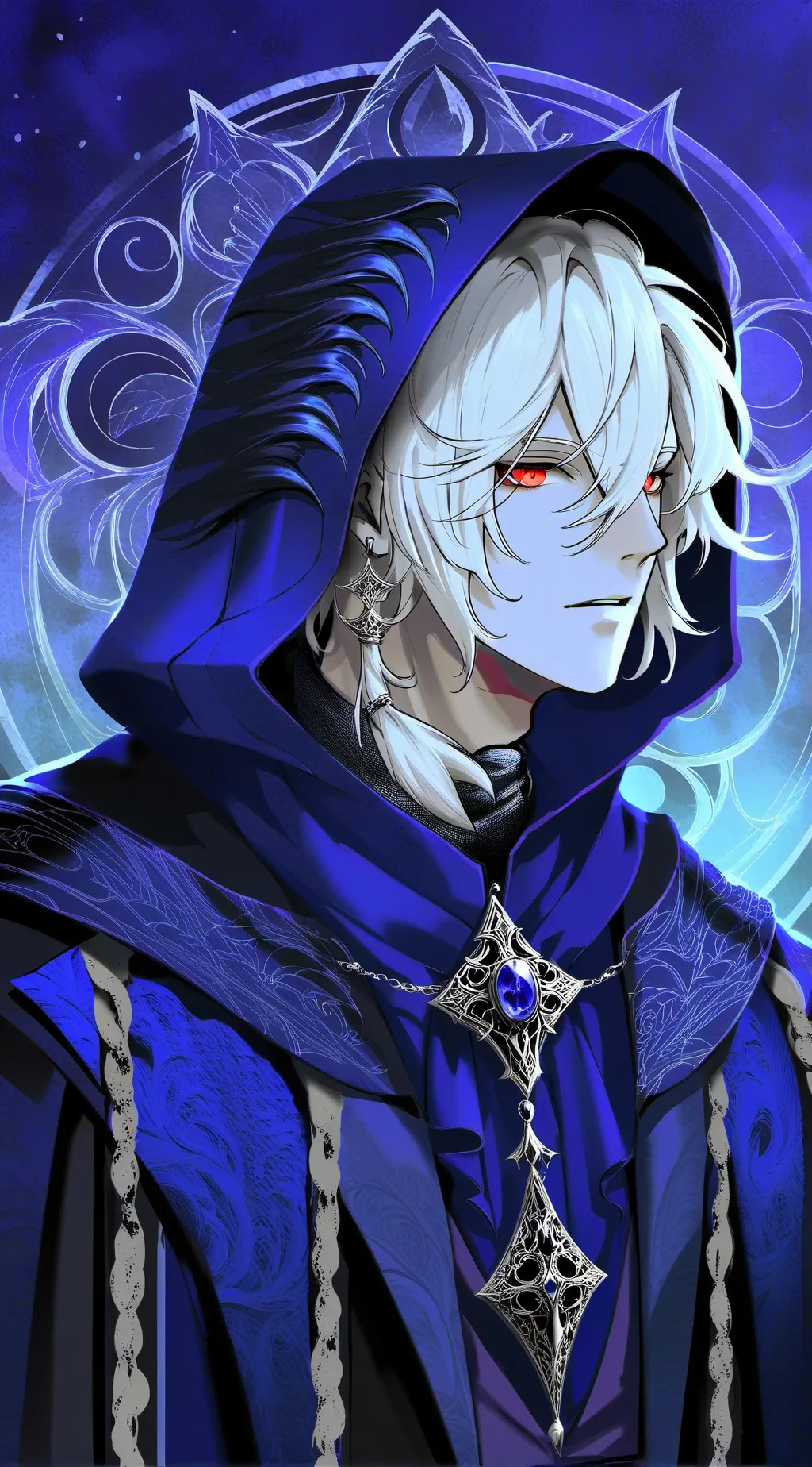 ai character: Luiz:(・・? background