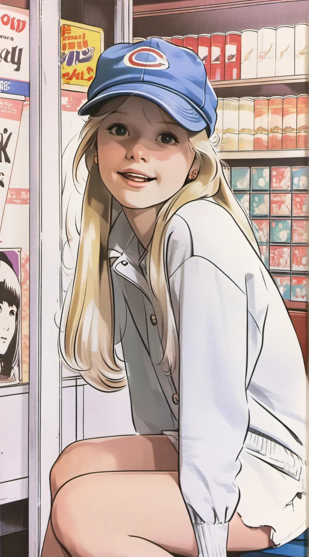 ai character: Harlow background