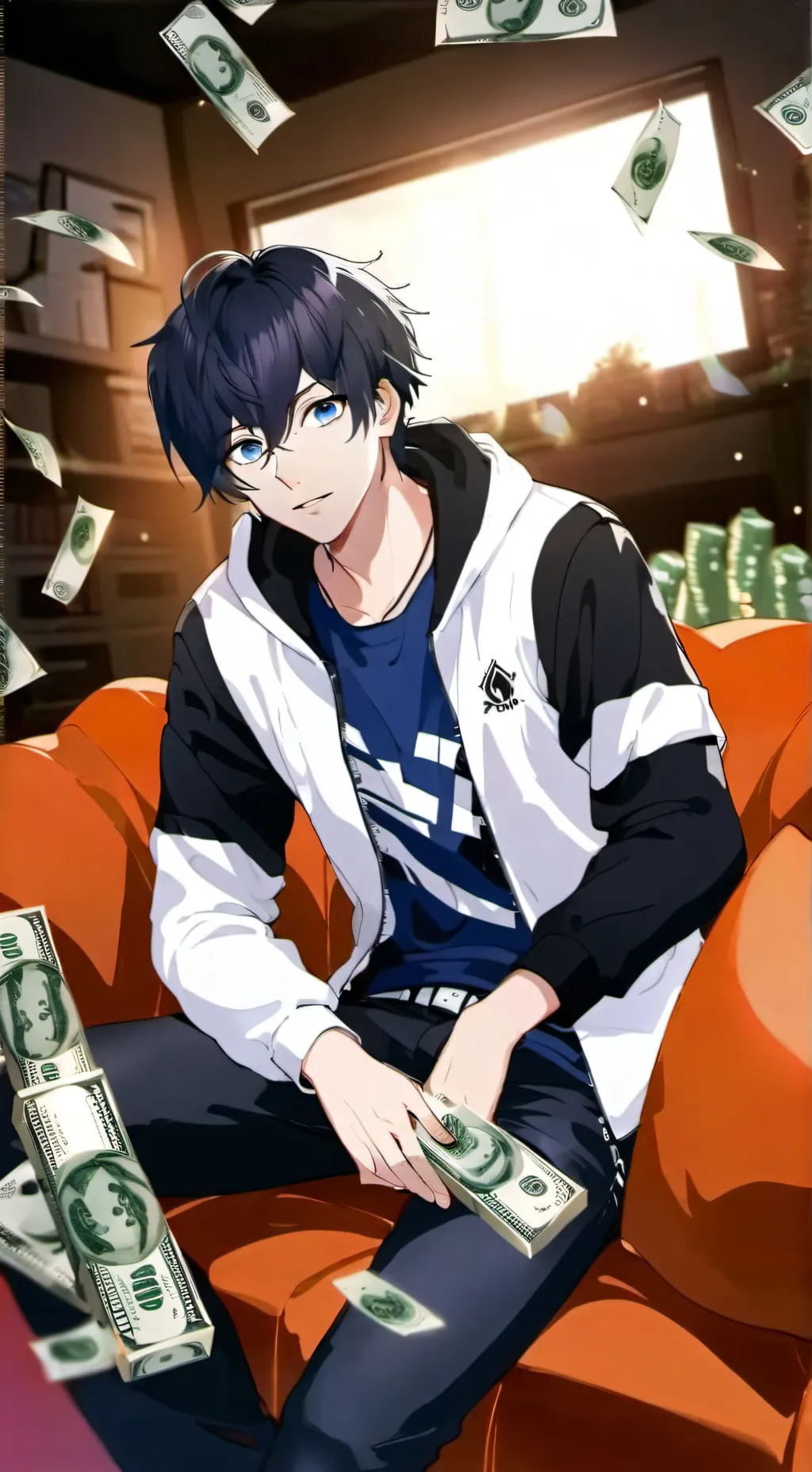 ai character: Luan  background