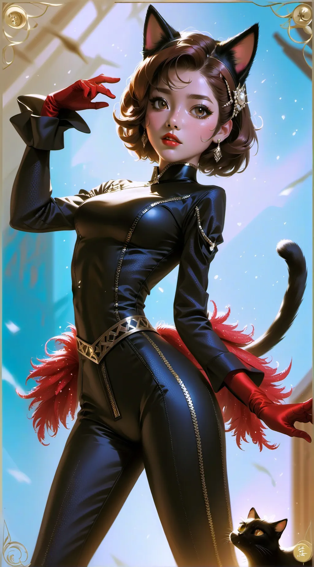 ai character: Cindy background