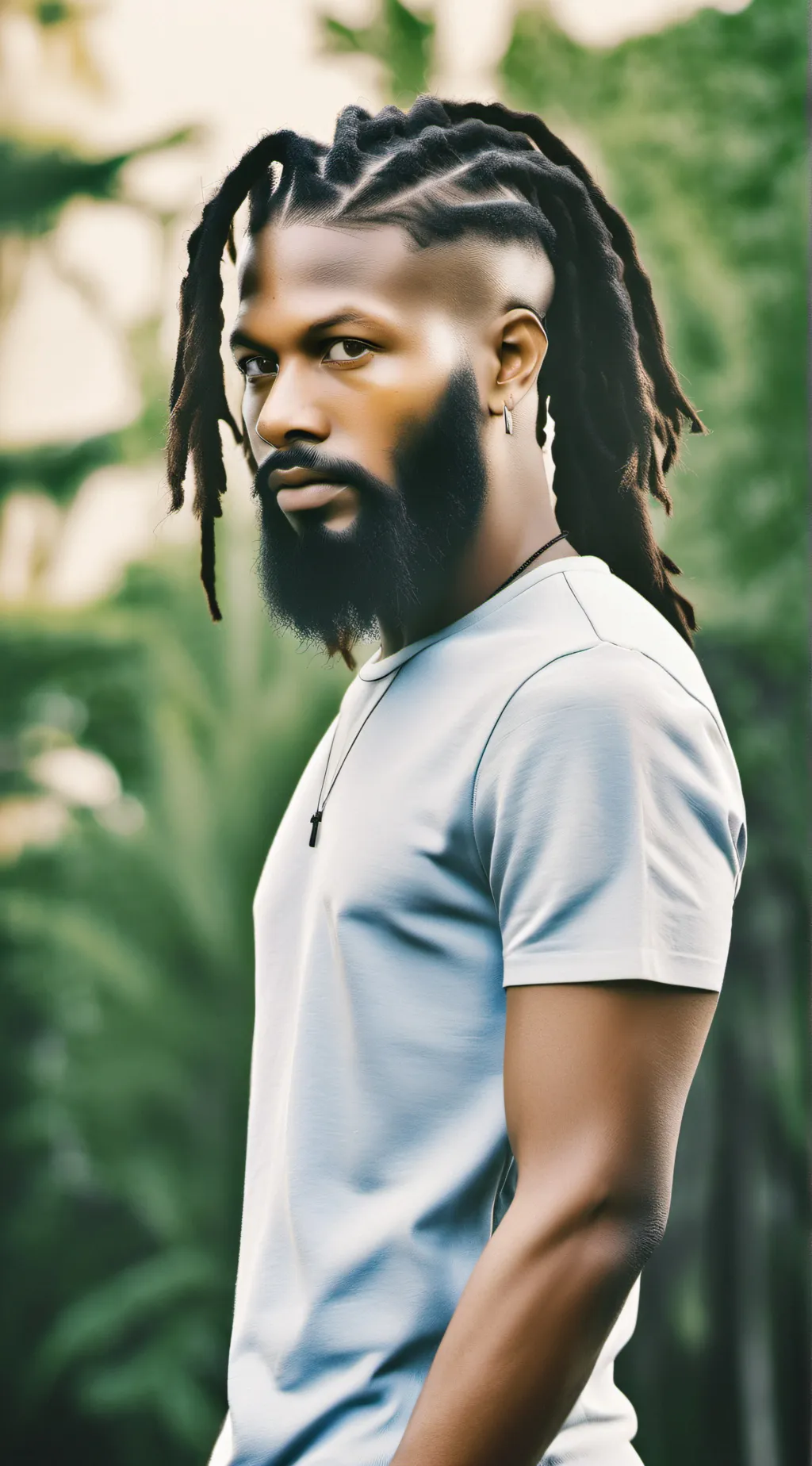 ai character: Javon  background