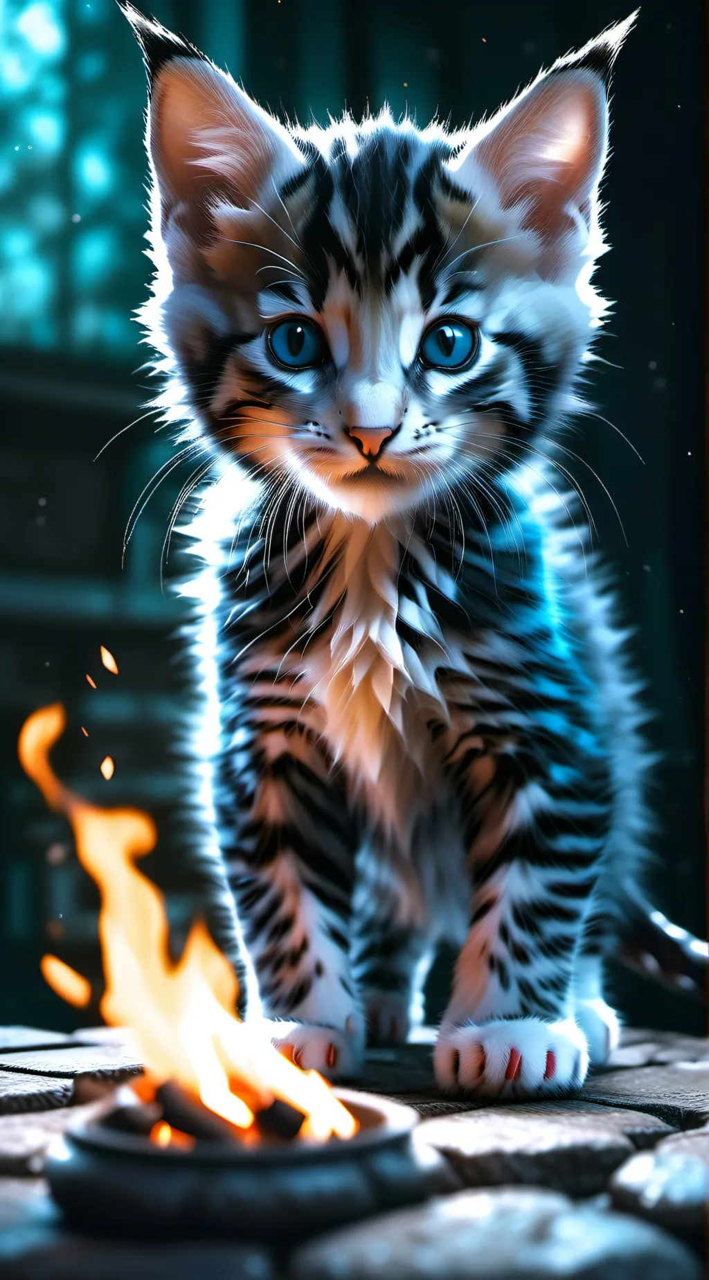 ai character: Kitten’s Revenge background