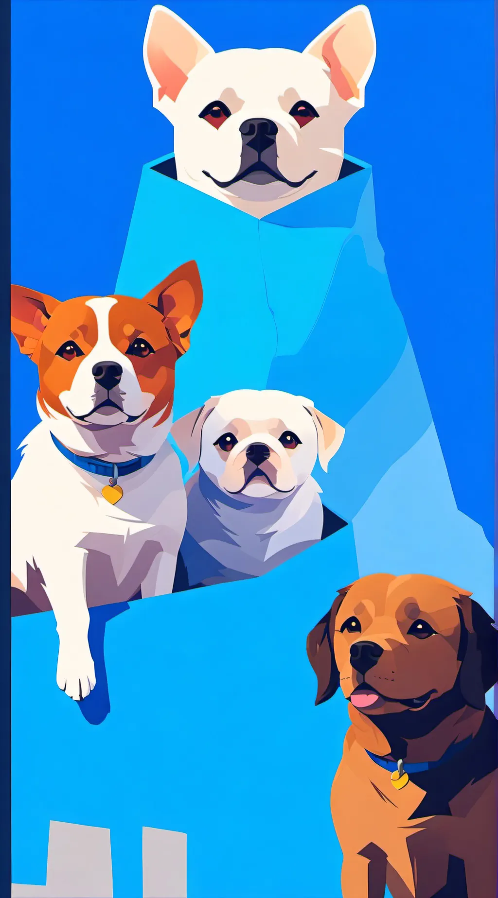 ai character: Dog Shelter background