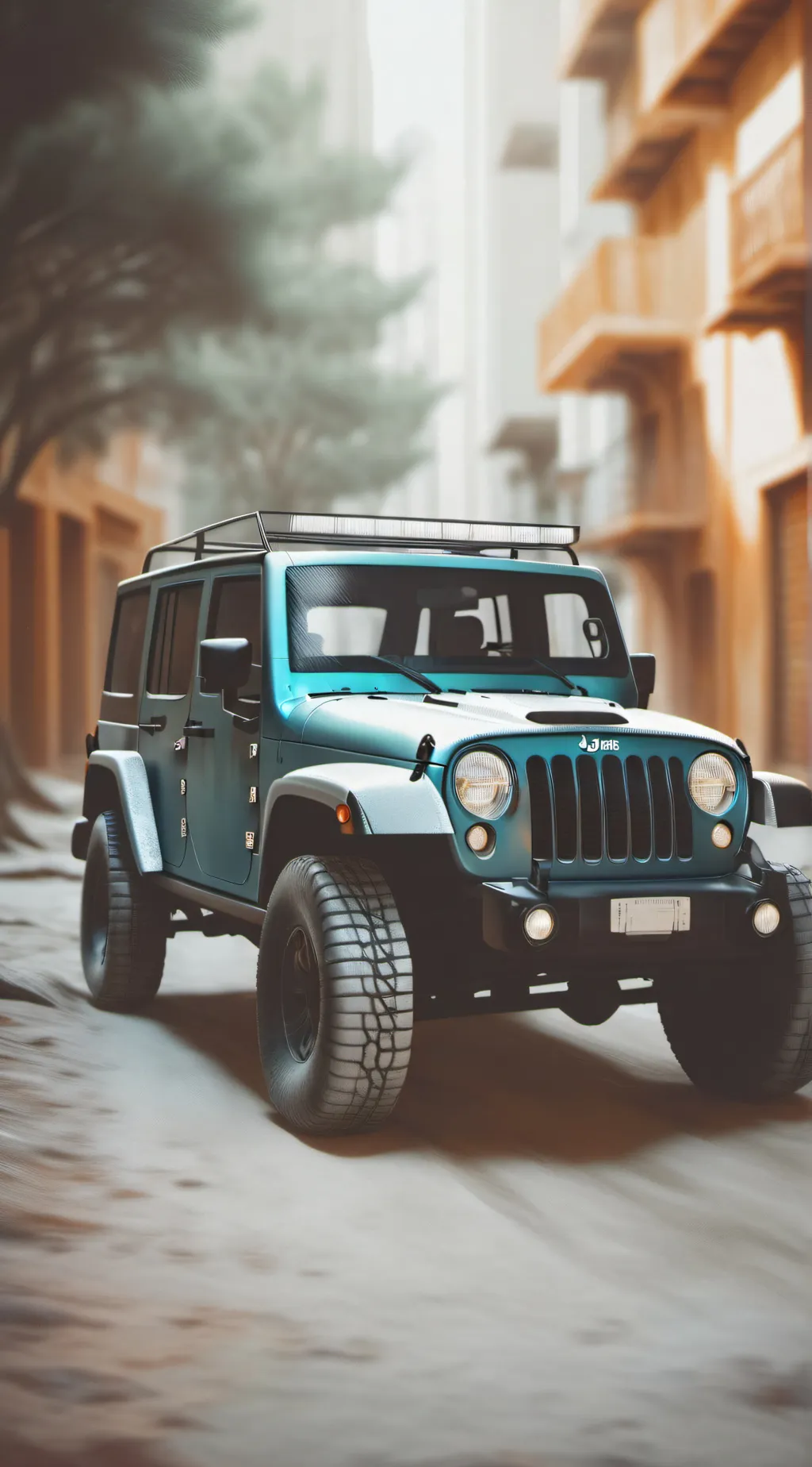 ai character: Mr. jeep ￼ background