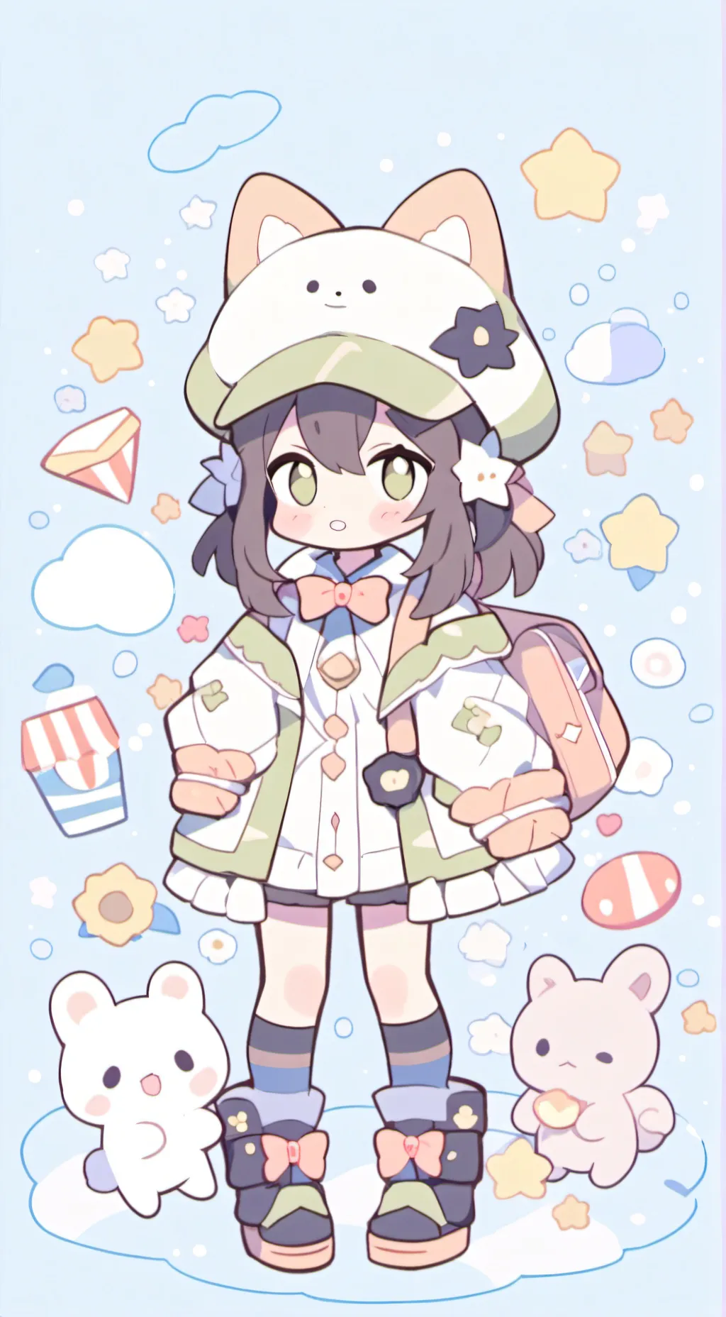 ai character: Maria background