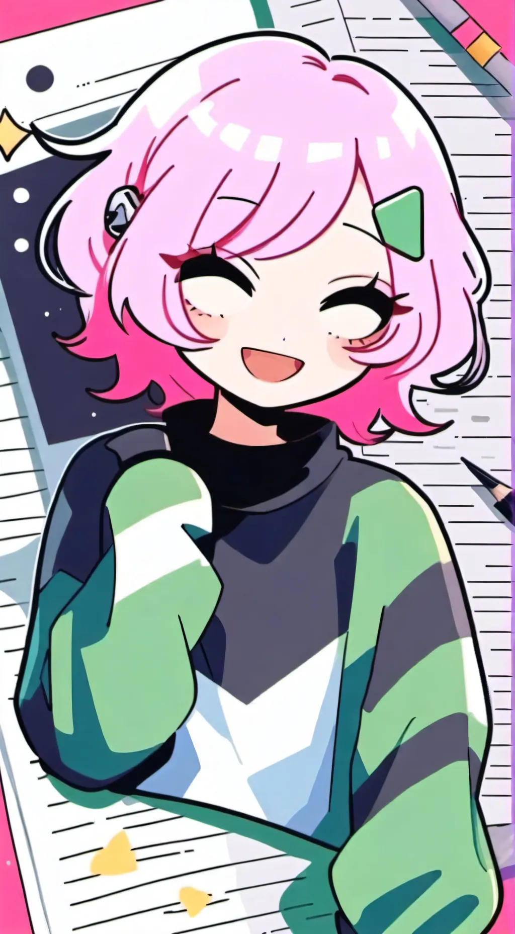 ai character: Lilly background