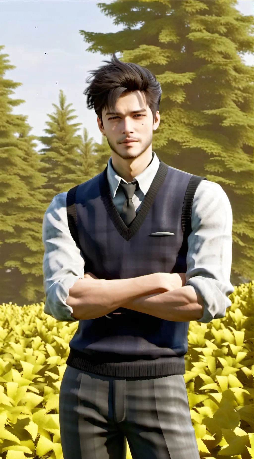 ai character: Ethan background