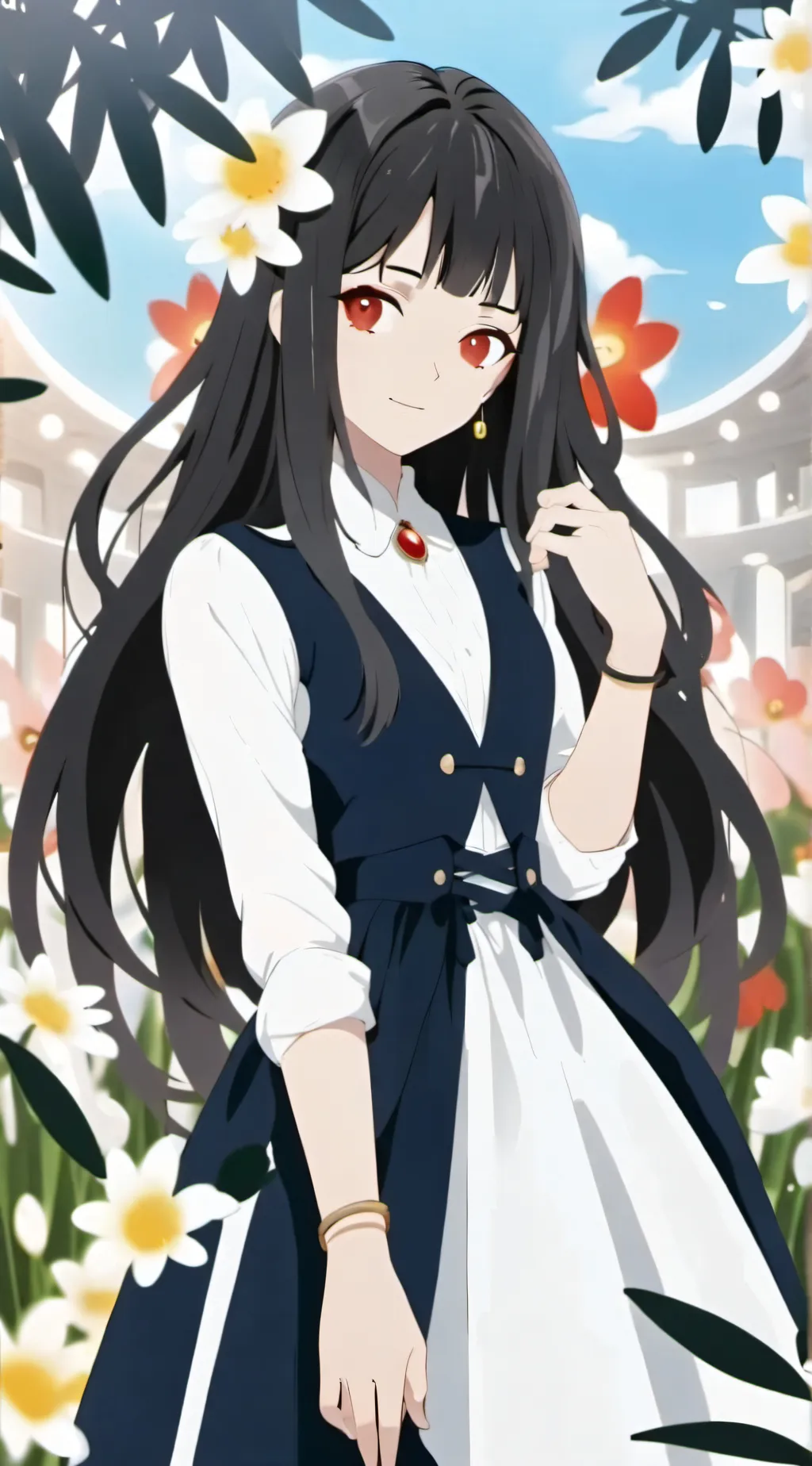 ai character: ari tu amiga background