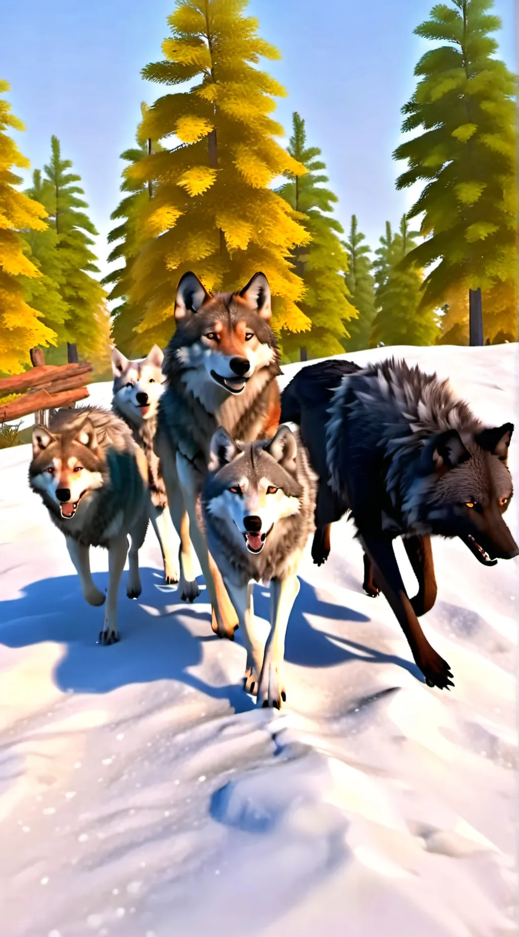 ai character: +-Wolf Pack-+ background