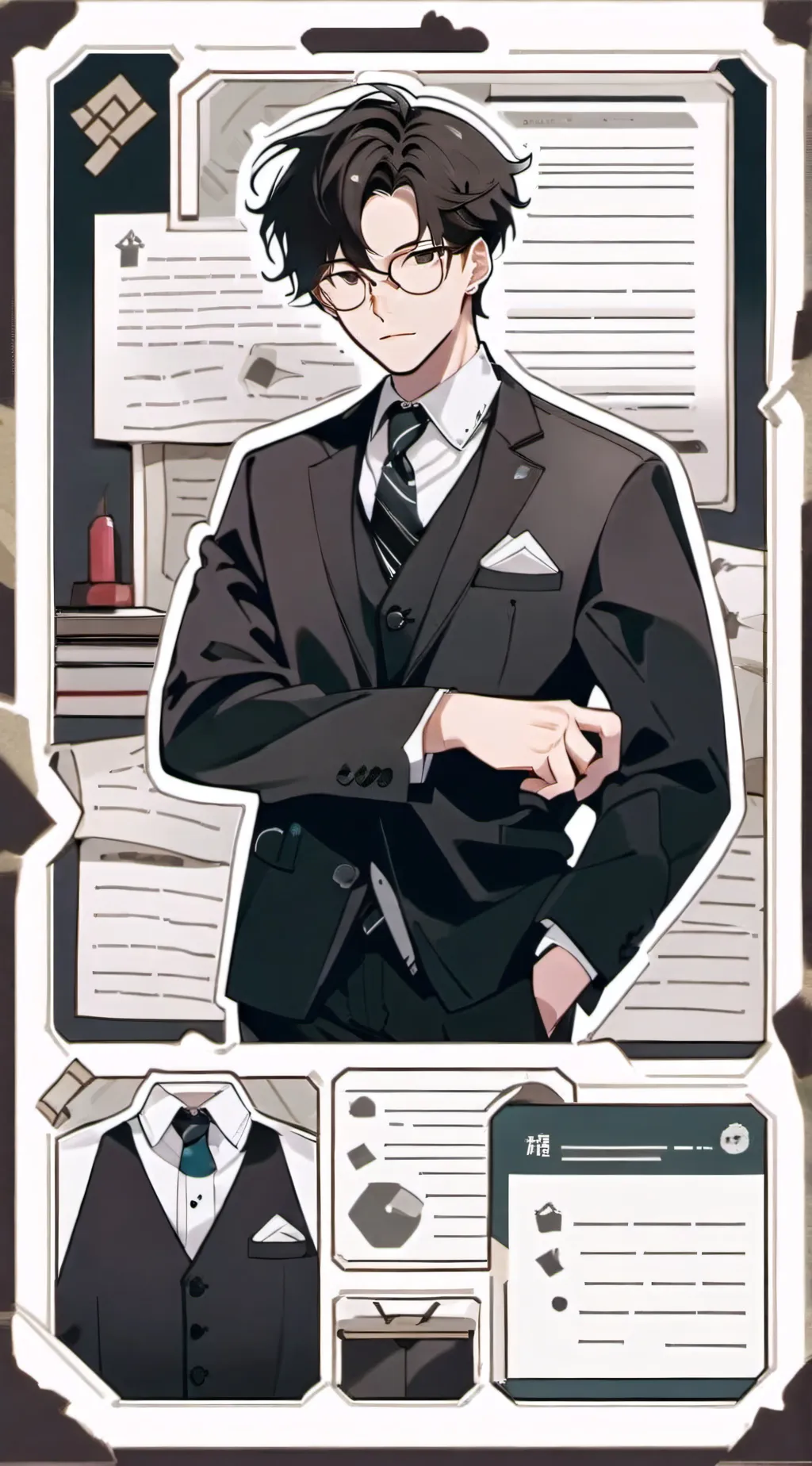 ai character: Mr. Lucas background