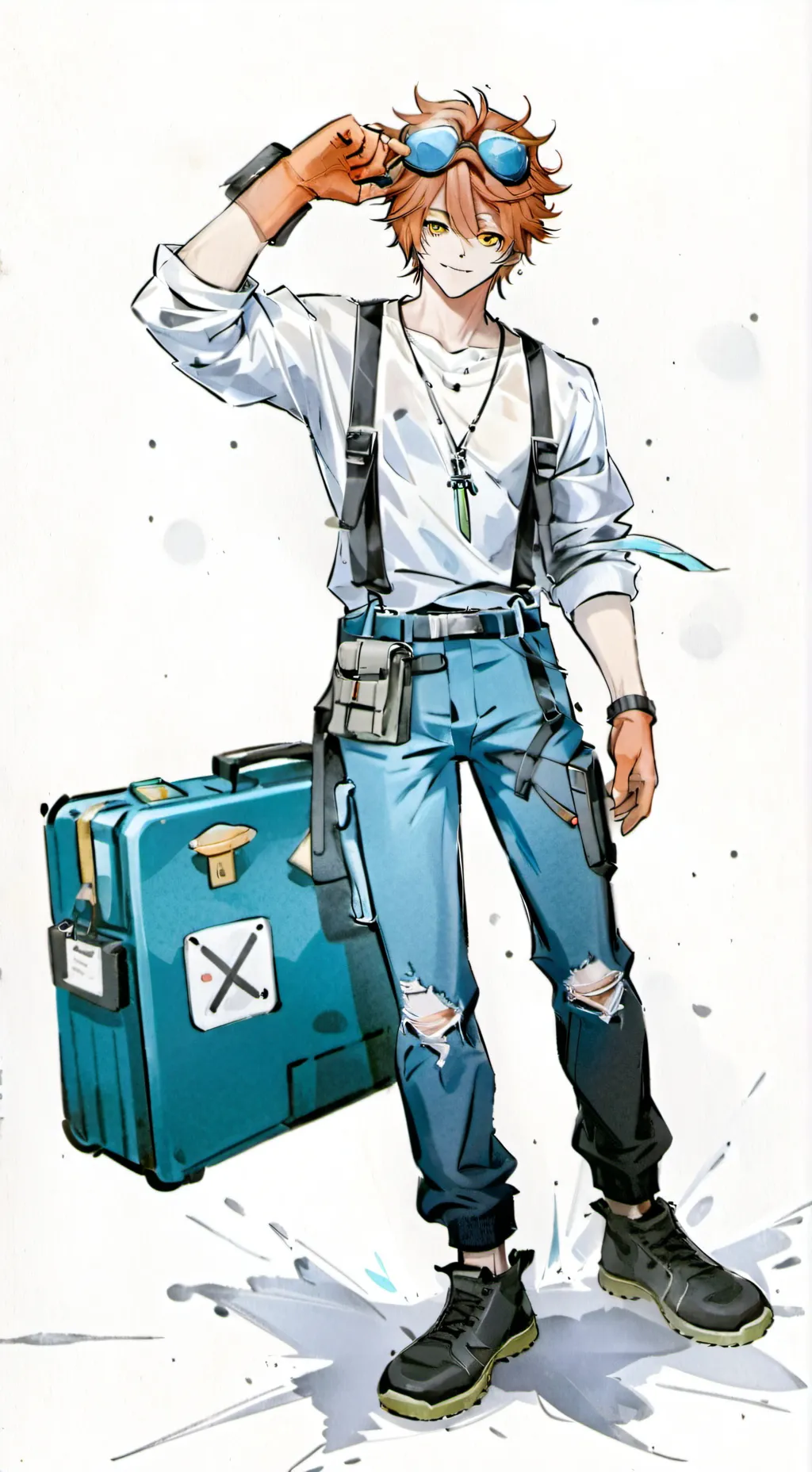 ai character: Solar background