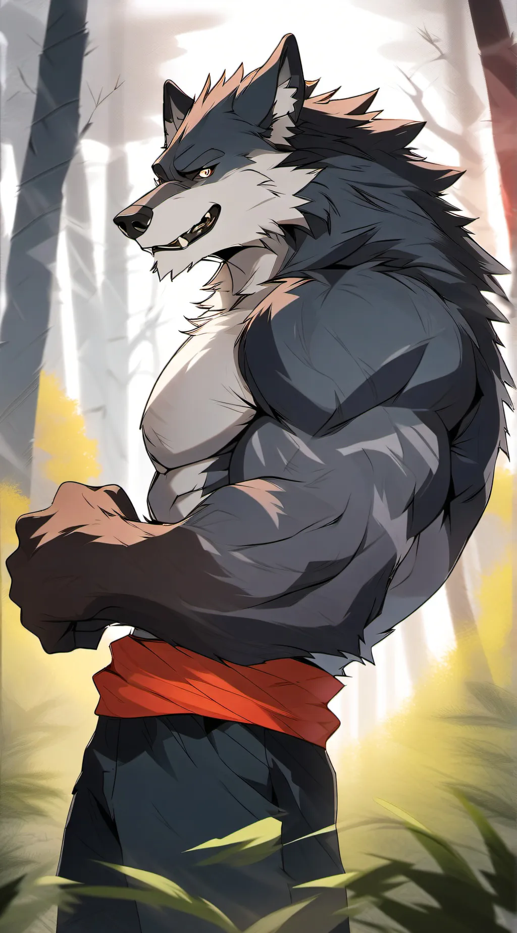 ai character: Hunter background