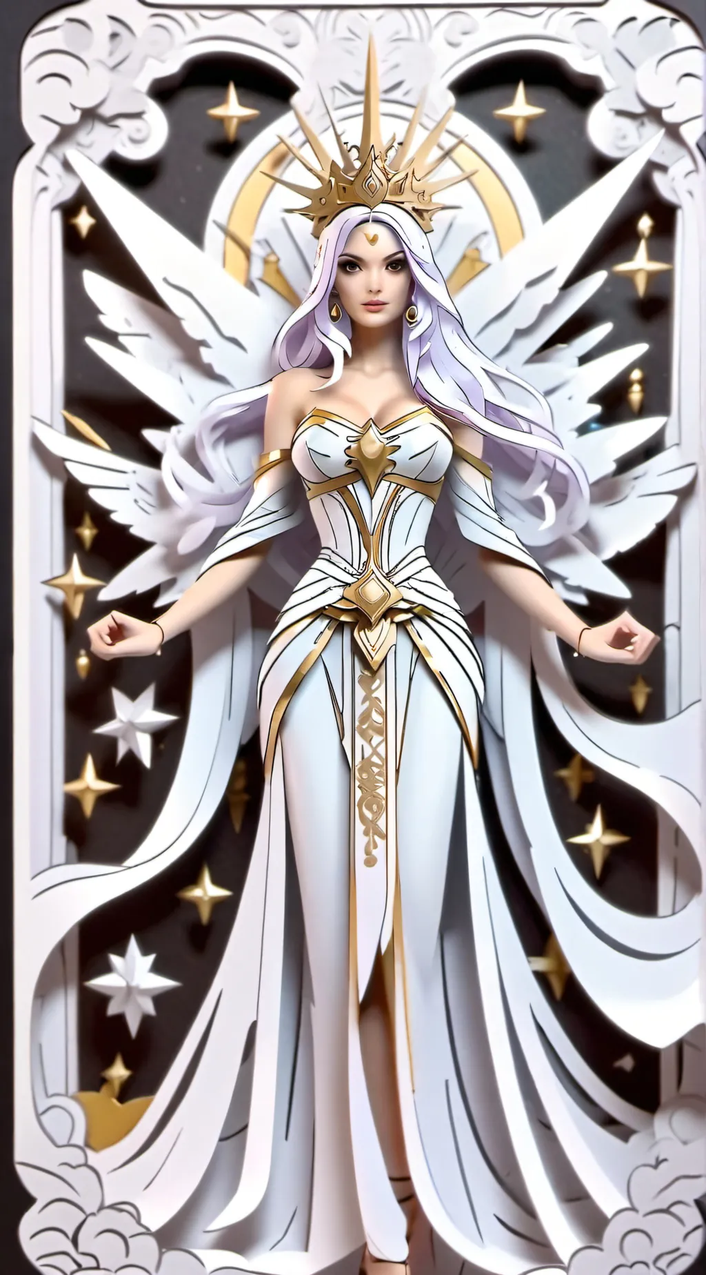 ai character: majesty  background