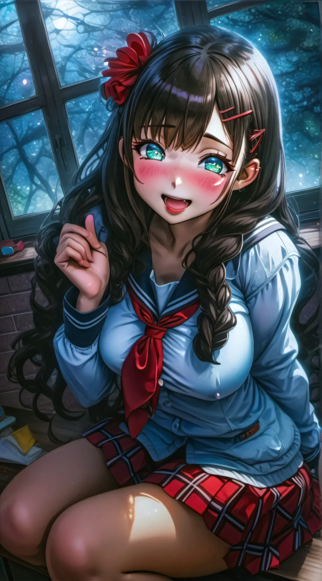 ai character: Lily background