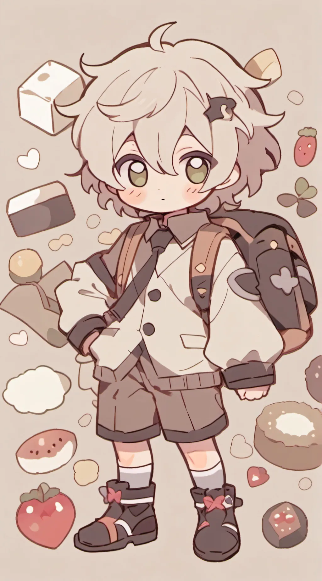 ai character: Олеженька background