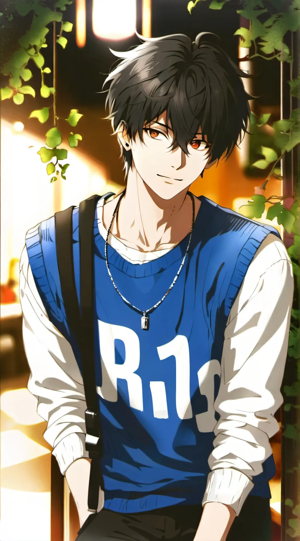 ai character: ・Milo・ background