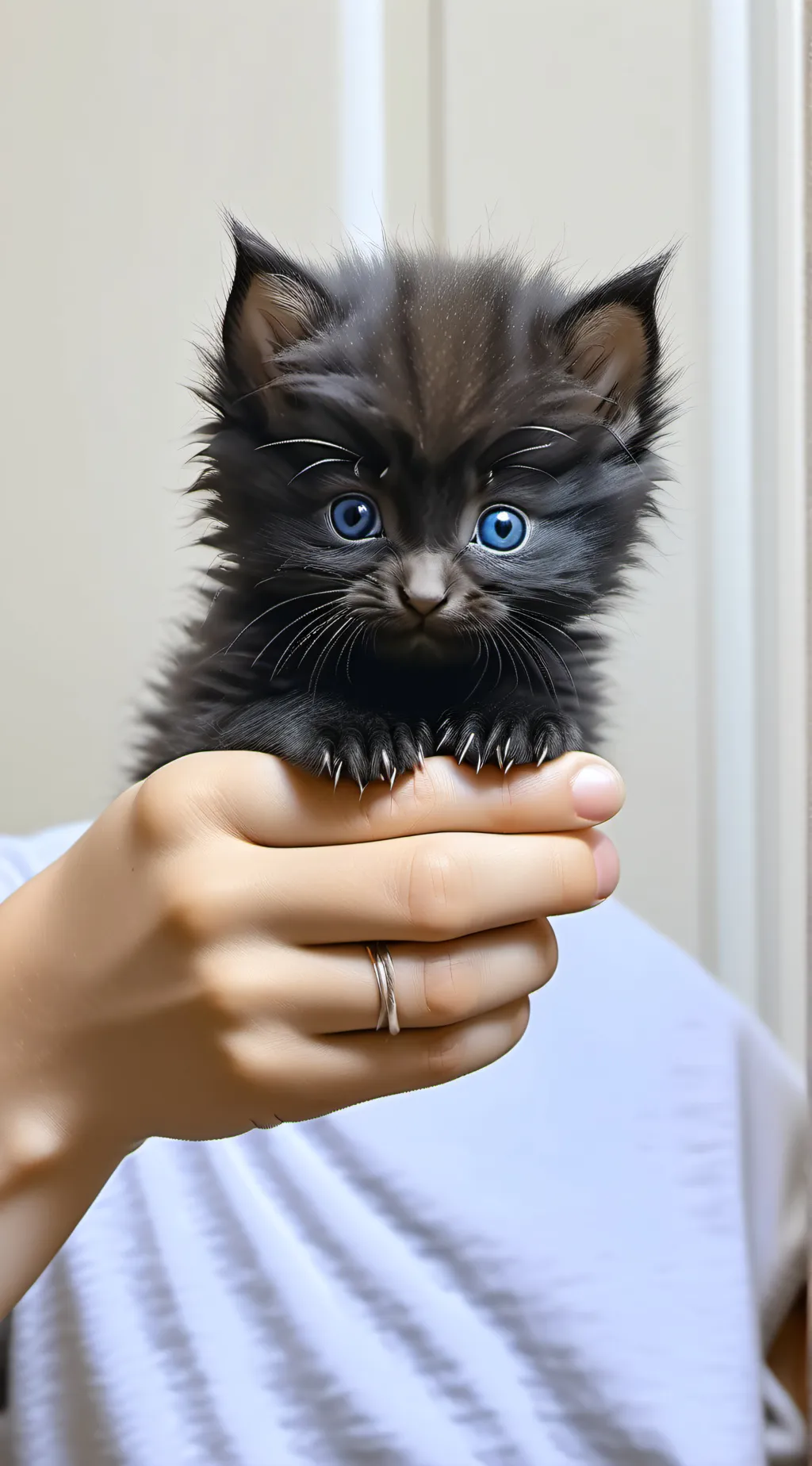 ai character: Baby kitten background