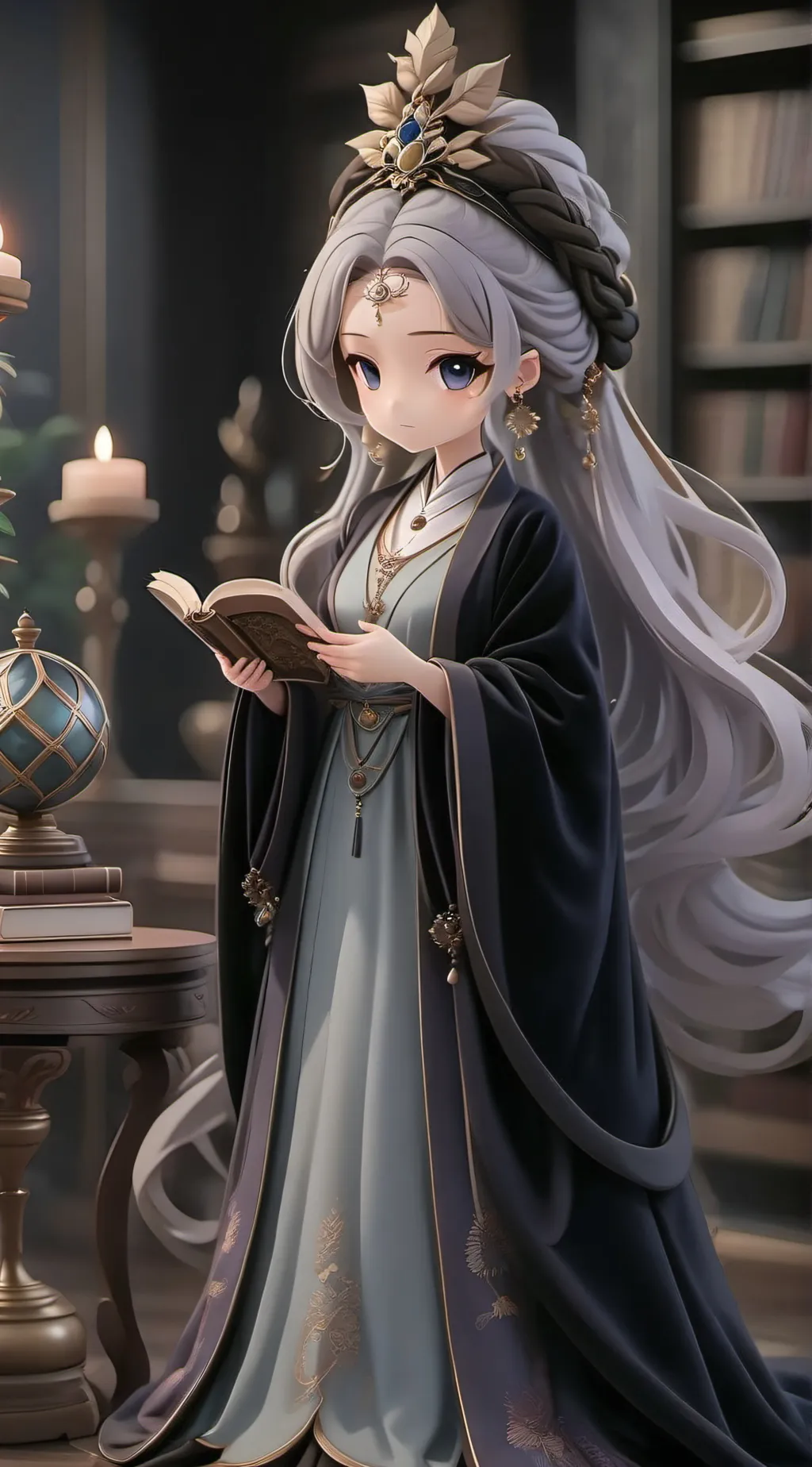 ai character: Gacha  background